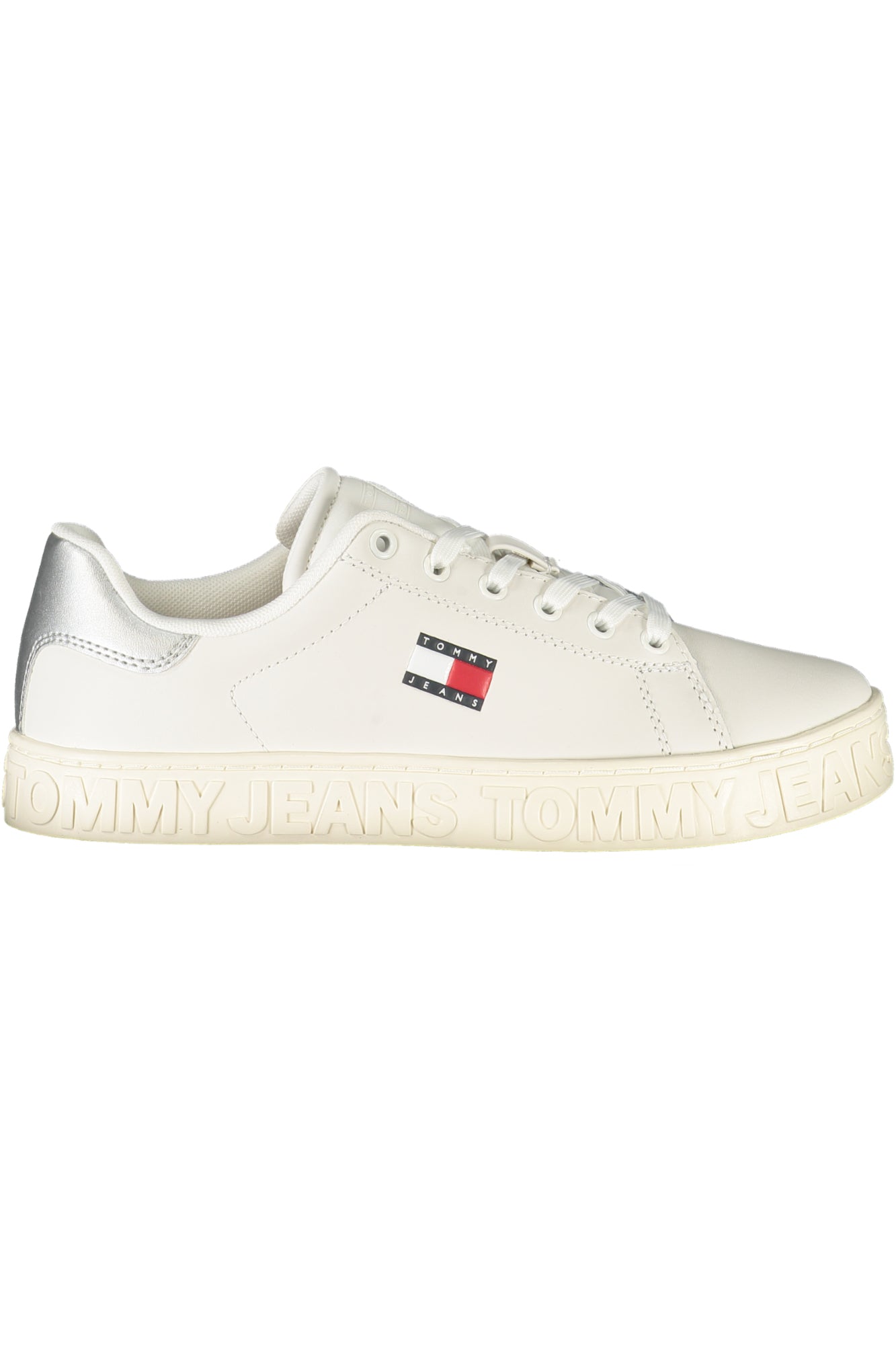 Tommy Hilfiger moteriški laisvalaikio batai – baltos spalvos, baltos spalvos