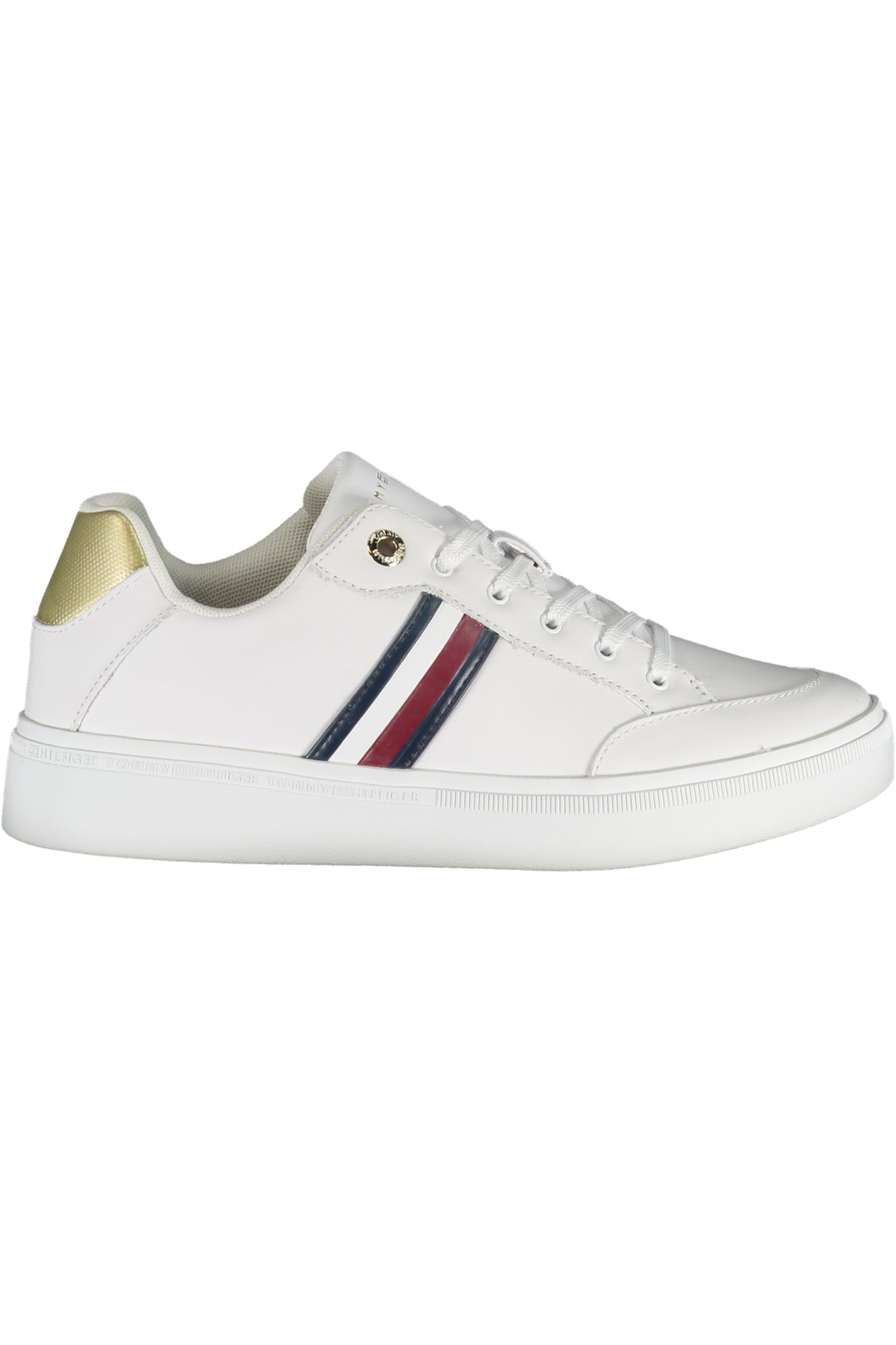 Tommy Hilfiger moteriški laisvalaikio batai – balta spalvos, balta spalva