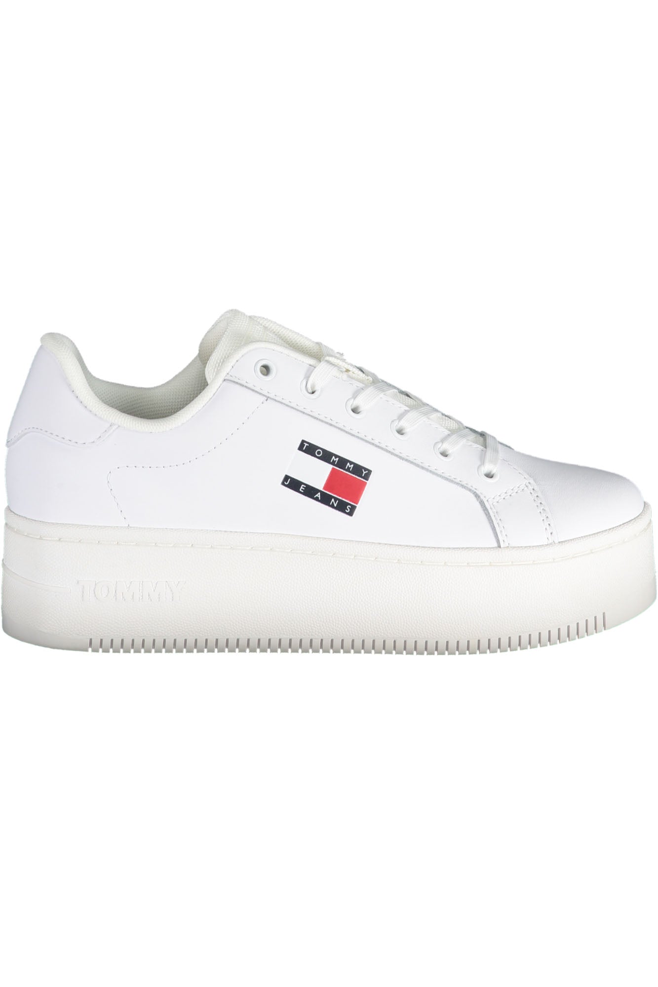 Tommy Hilfiger moteriški laisvalaikio batai – baltos spalvos, baltos spalvos