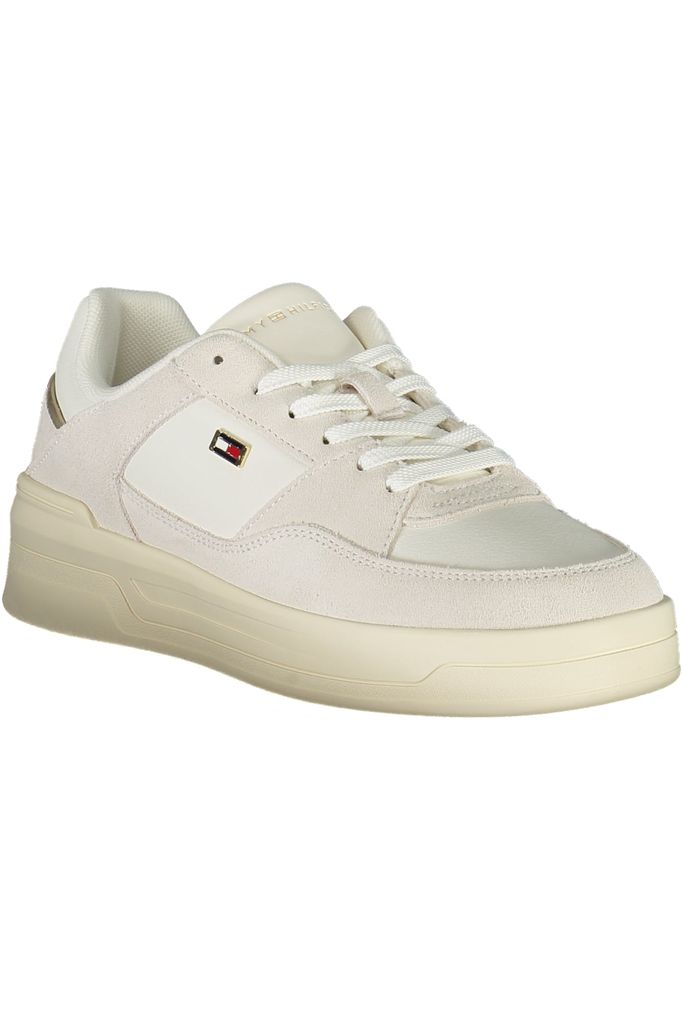 Tommy Hilfiger moteriški laisvalaikio batai – balta spalvos, balta spalva, nuotrauka 2