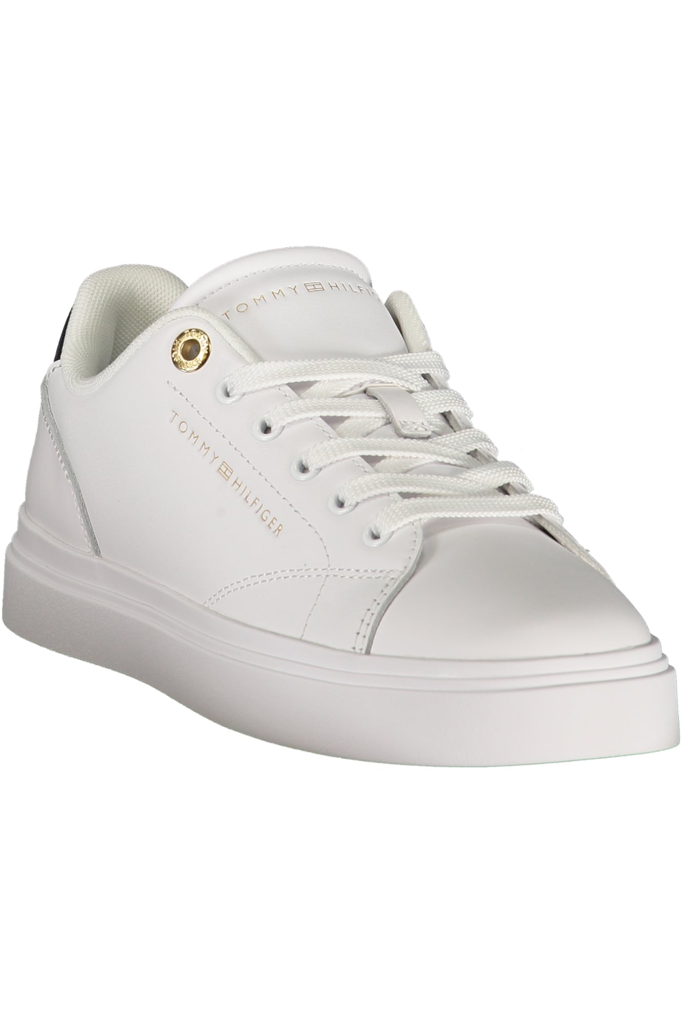 Tommy Hilfiger moteriški laisvalaikio batai – baltos spalvos, baltos spalvos, nuotrauka 2