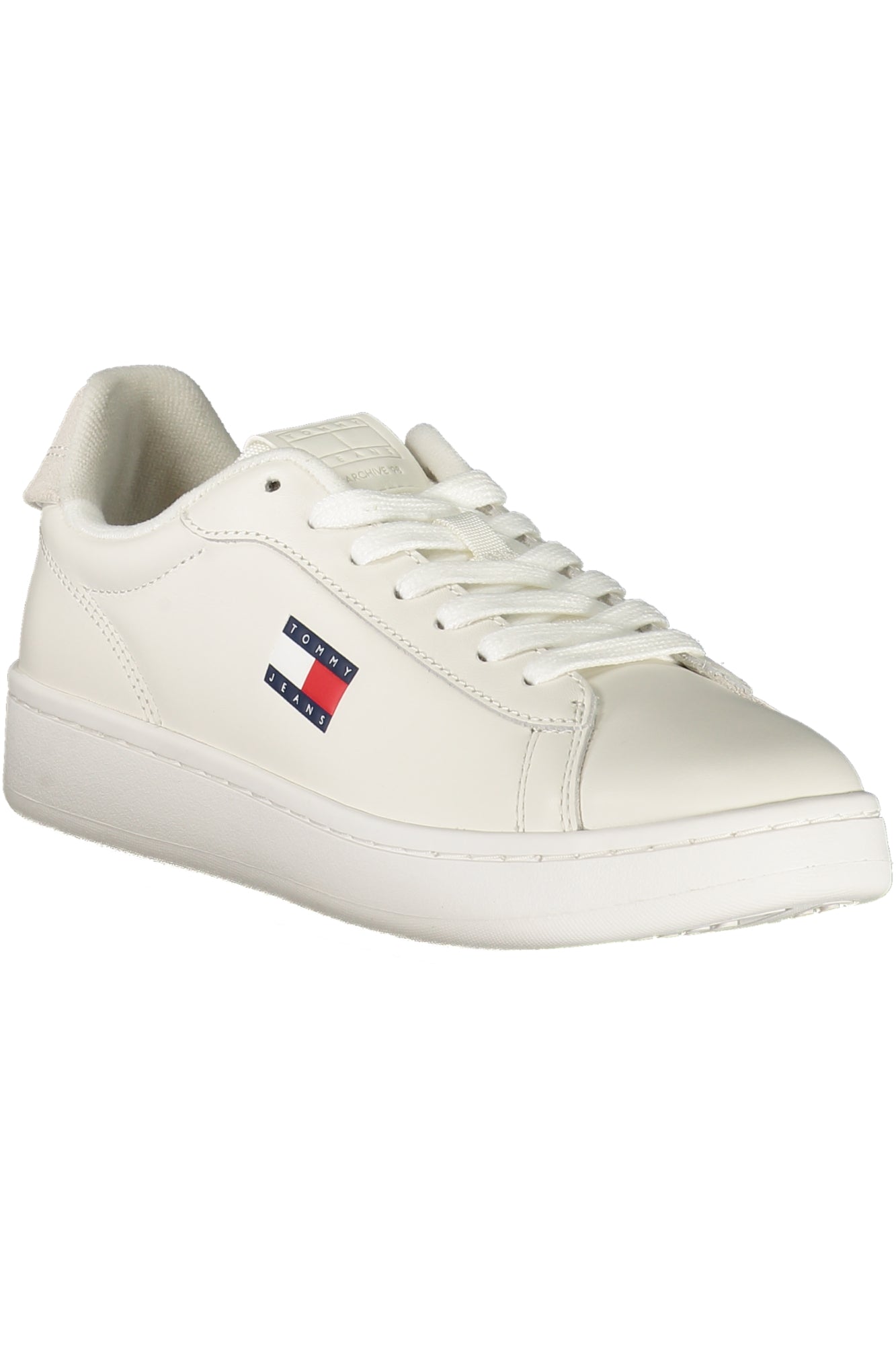 Tommy Hilfiger moteriški laisvalaikio batai – baltos spalvos, baltos spalvos, nuotrauka 2