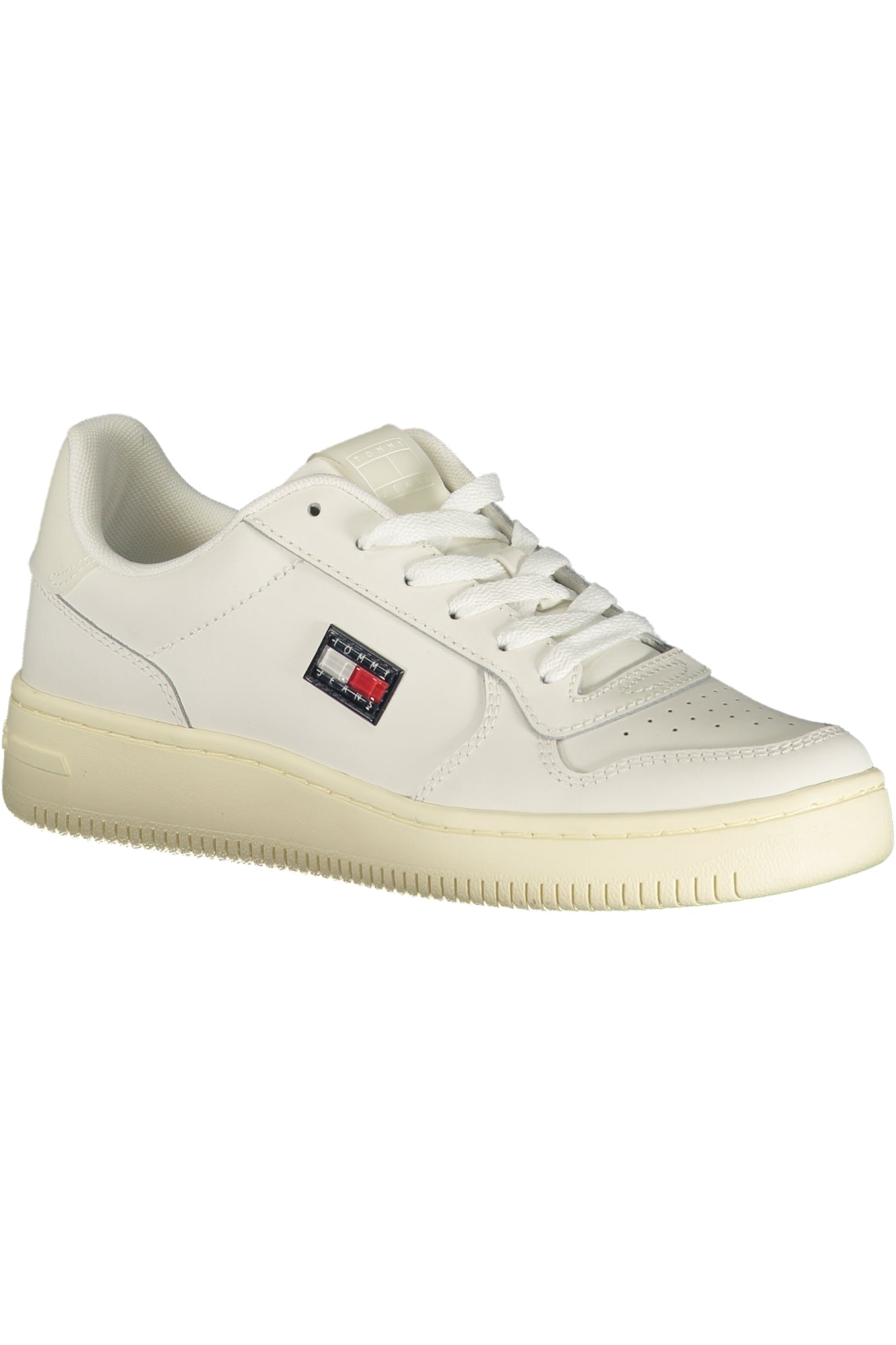 Tommy Hilfiger moteriški laisvalaikio batai – baltos spalvos, baltos spalvos, nuotrauka 2