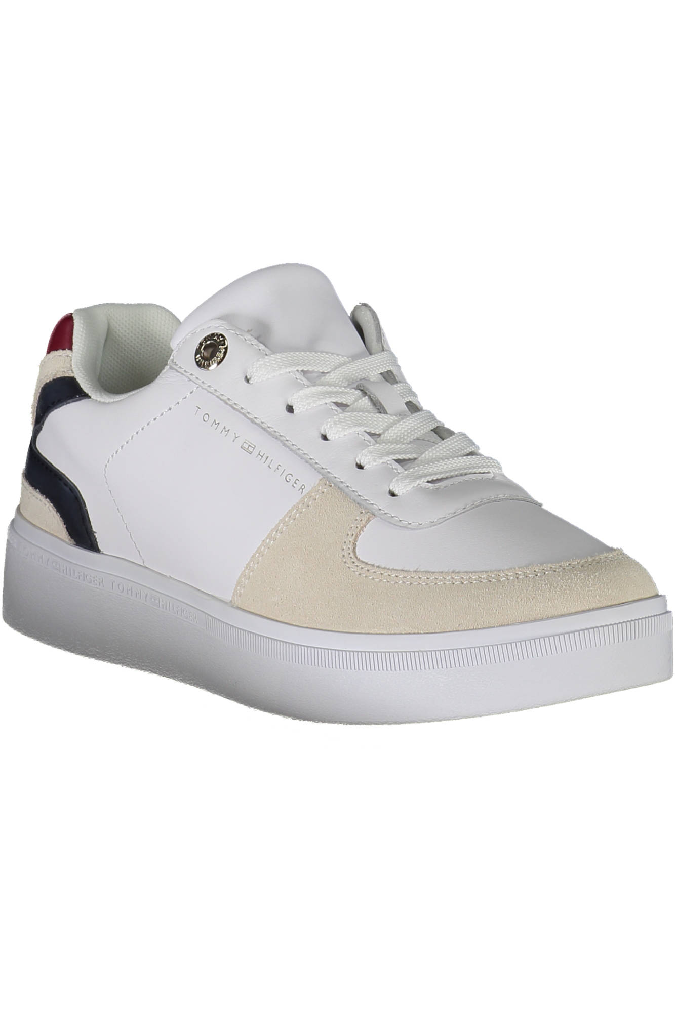 Tommy Hilfiger moteriški laisvalaikio batai – balta spalvos, balta spalva, nuotrauka 2