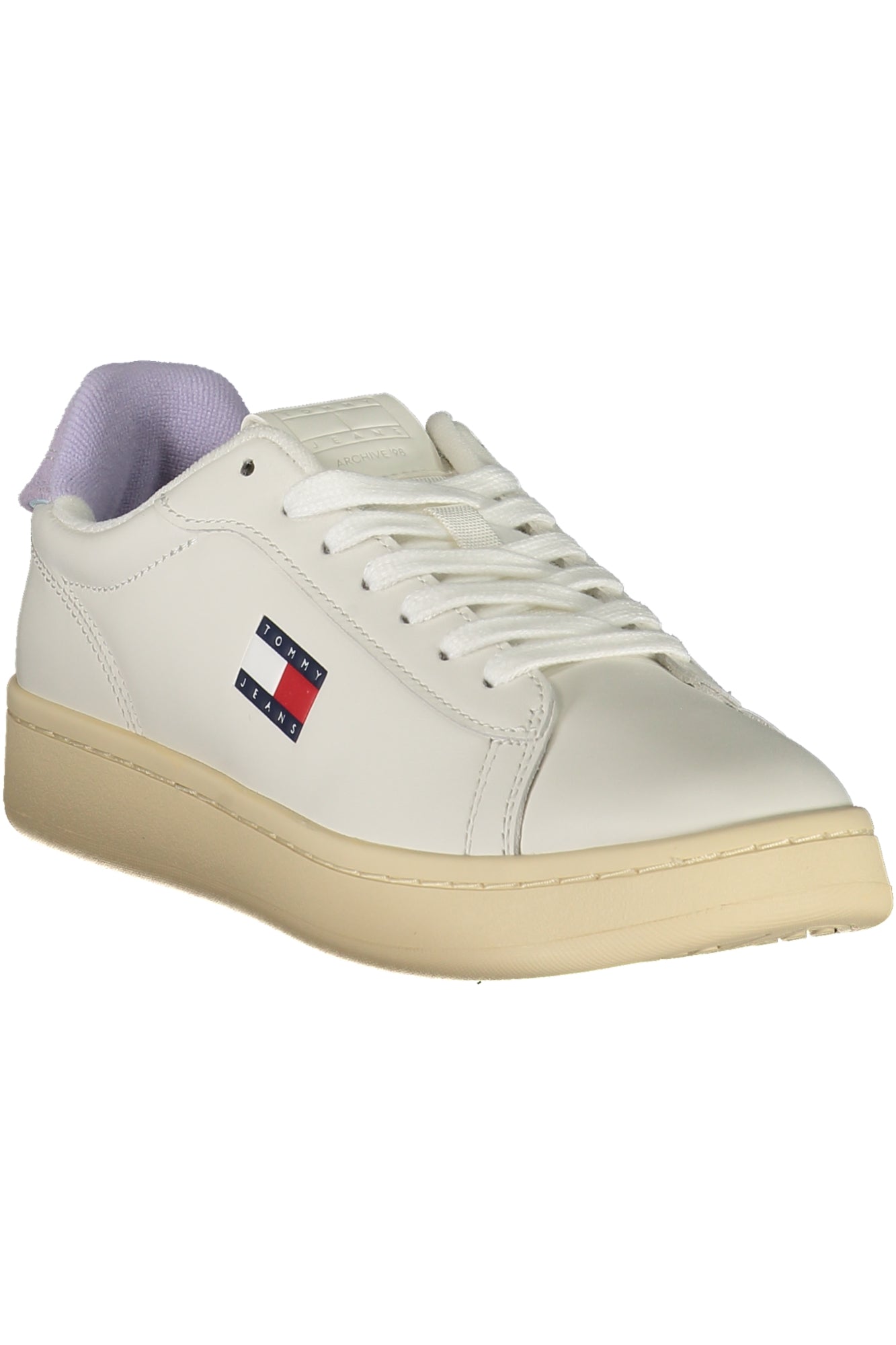 Tommy Hilfiger moteriški laisvalaikio batai – baltos spalvos, baltos spalvos, nuotrauka 2