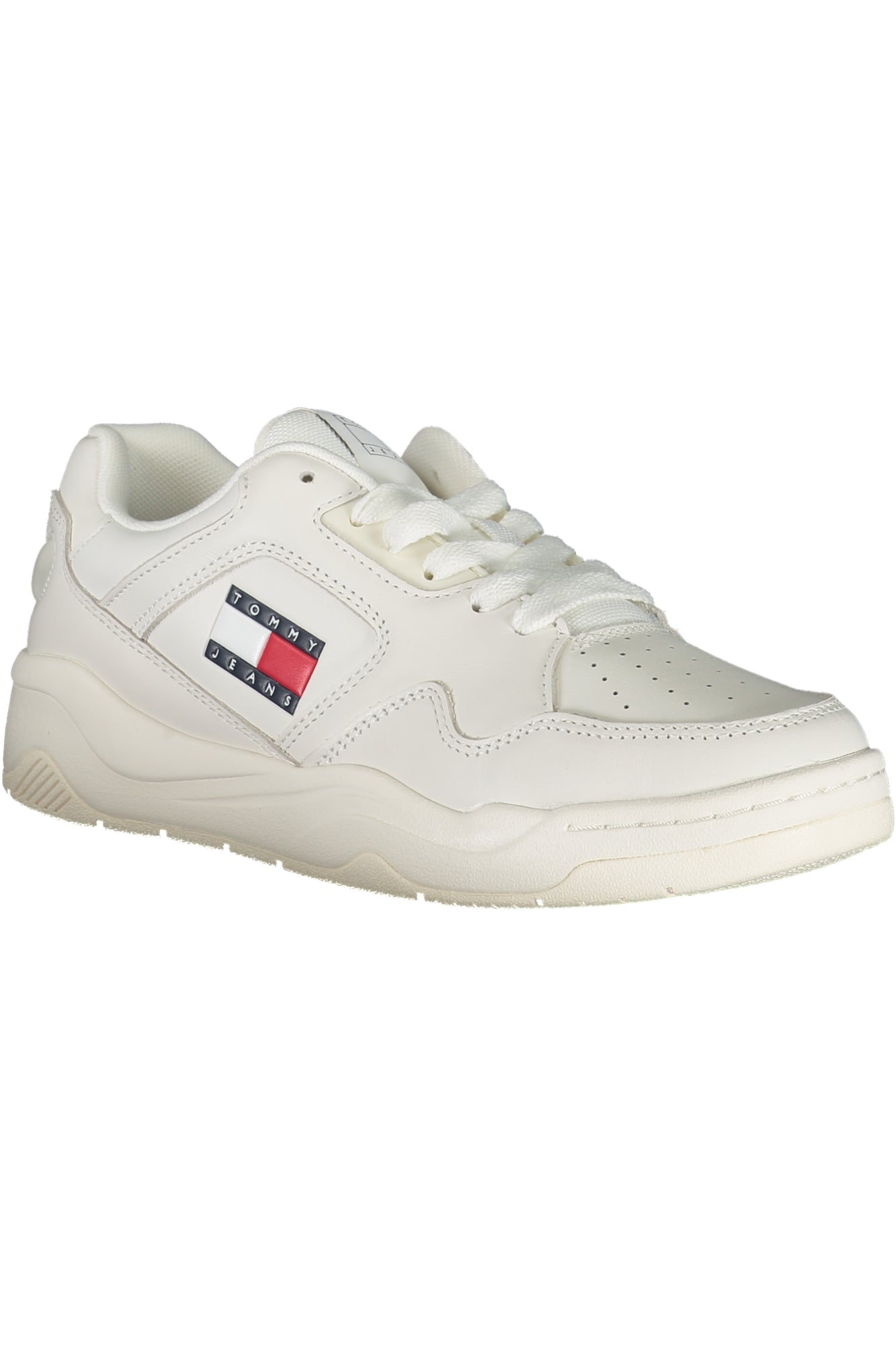 Tommy Hilfiger moteriški laisvalaikio batai – baltos spalvos, baltos spalvos, nuotrauka 2