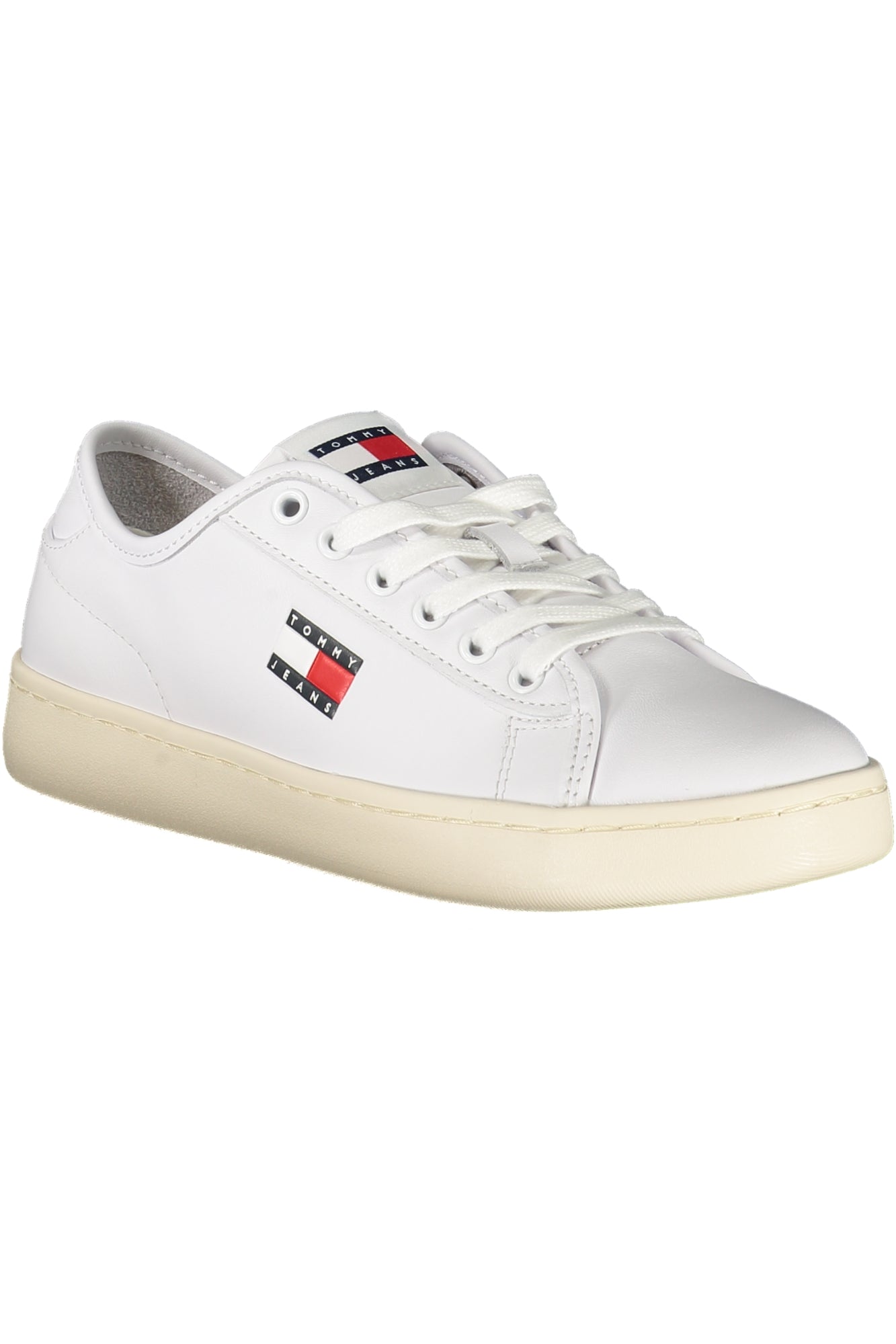 Tommy Hilfiger moteriški laisvalaikio batai – baltos spalvos, baltos spalvos, nuotrauka 2
