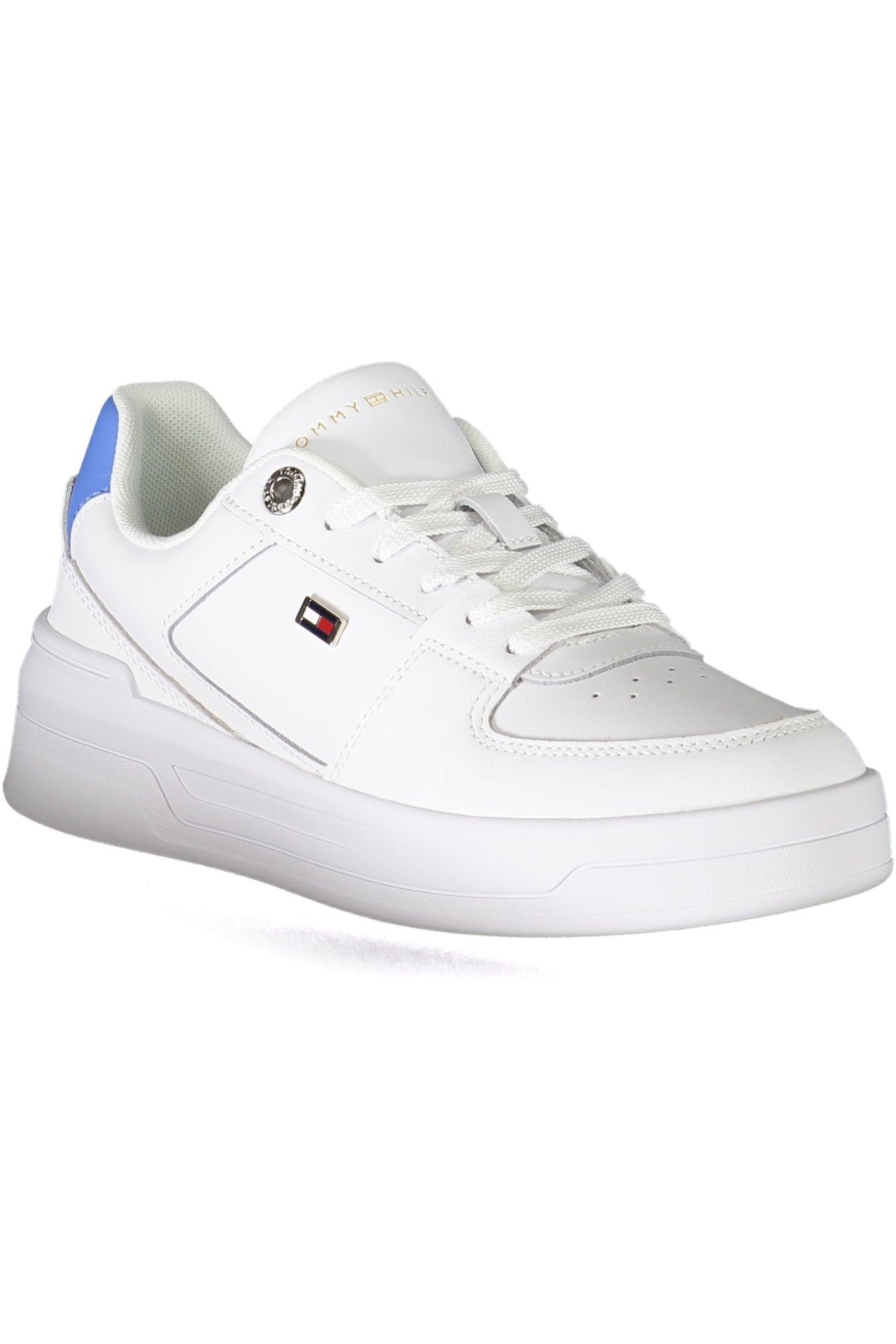 Tommy Hilfiger moteriški laisvalaikio batai – baltos spalvos, baltos spalvos, nuotrauka 2