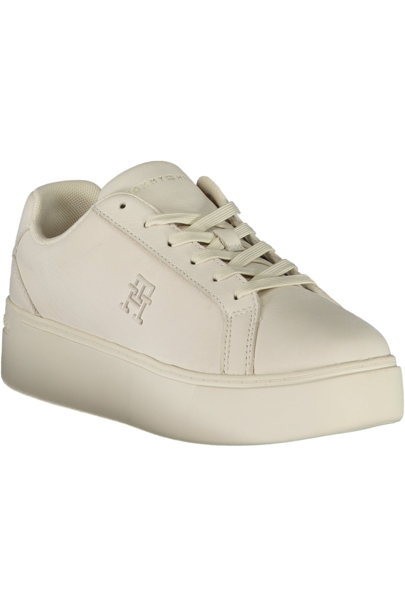 Tommy Hilfiger moteriški laisvalaikio batai – baltos spalvos, baltos spalvos, nuotrauka 2