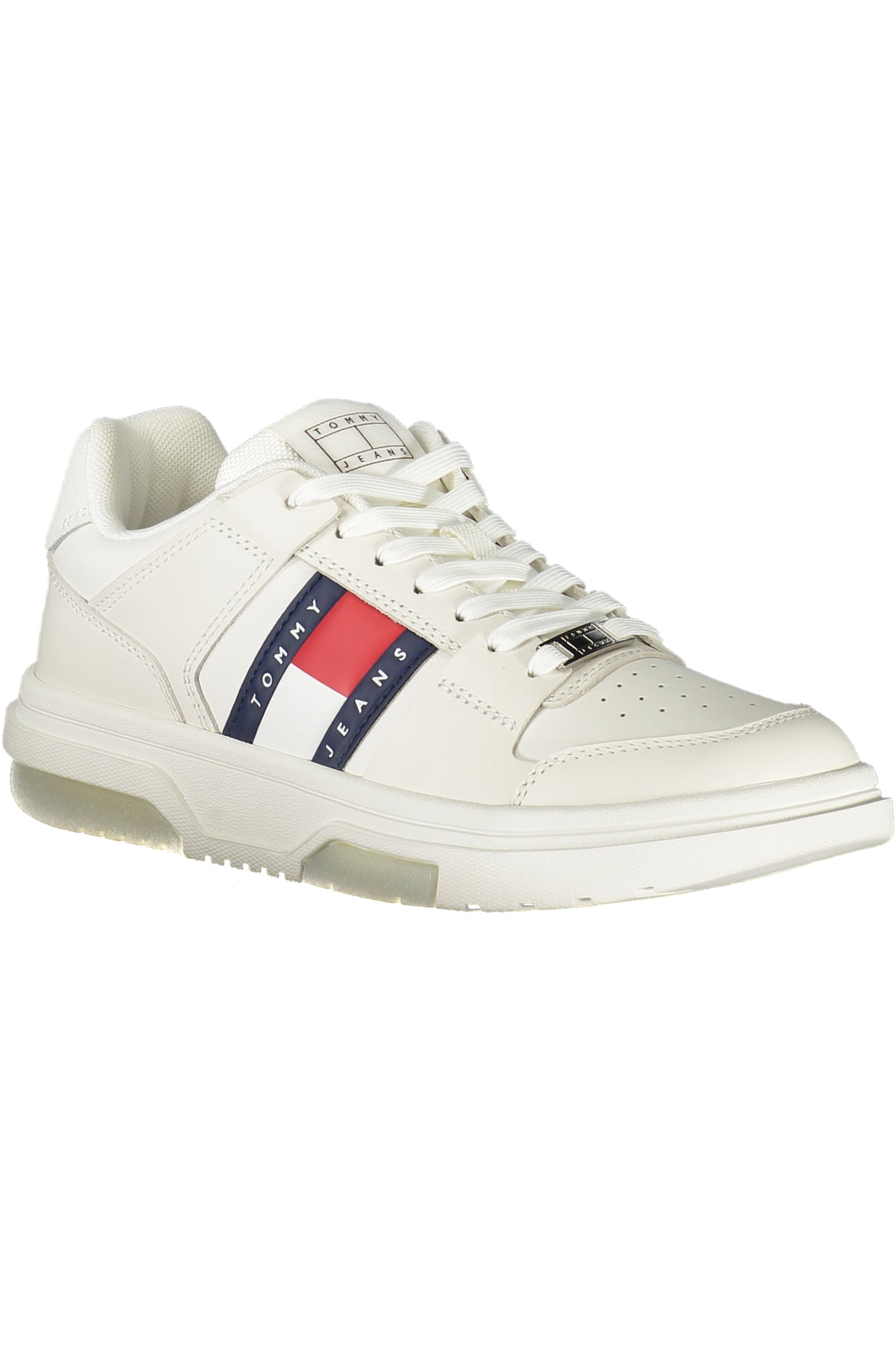 Tommy Hilfiger moteriški laisvalaikio batai – baltos spalvos, baltos spalvos, nuotrauka 2