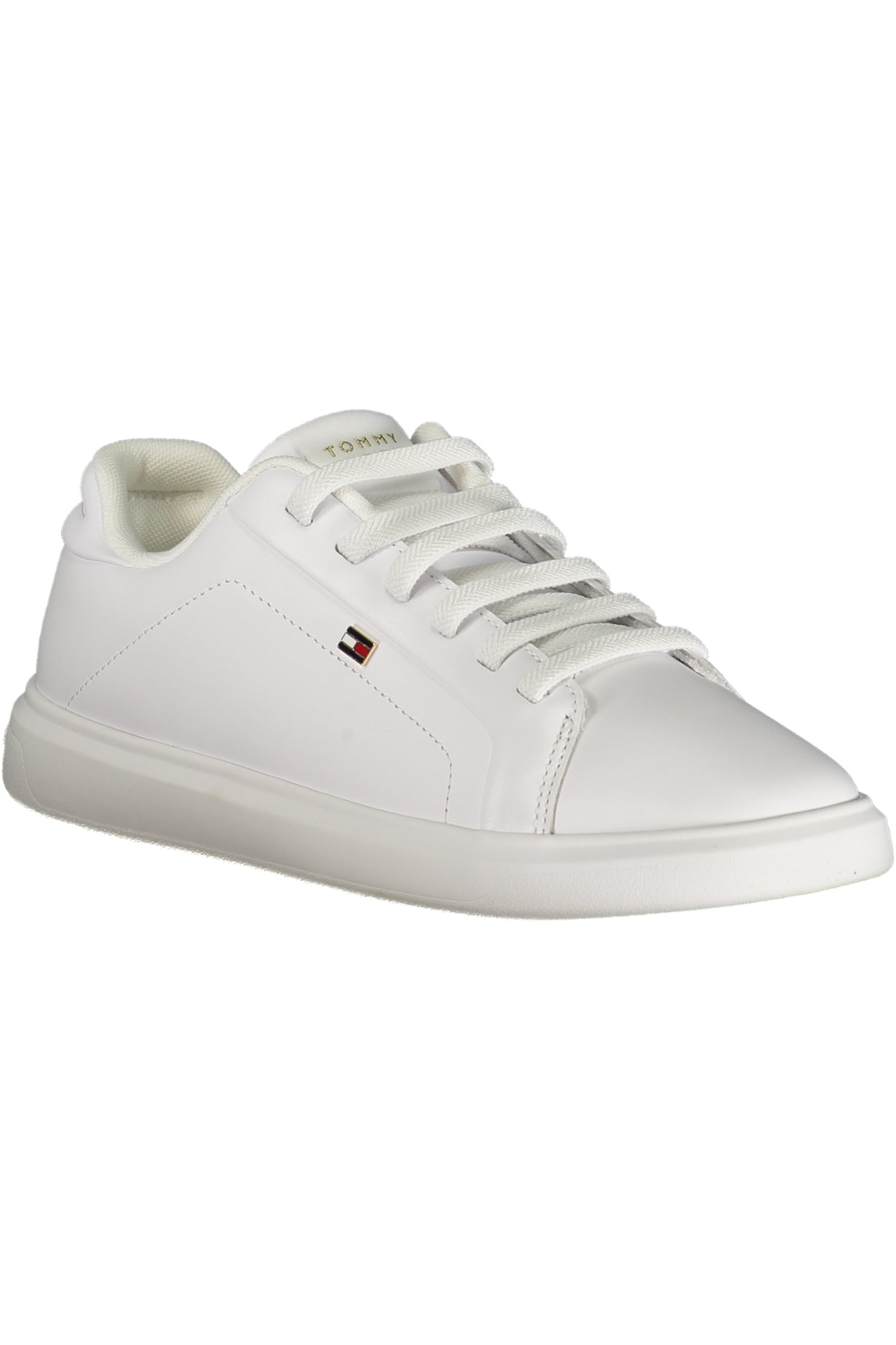 Tommy Hilfiger moteriški laisvalaikio batai – balta spalvos, balta spalva, nuotrauka 2