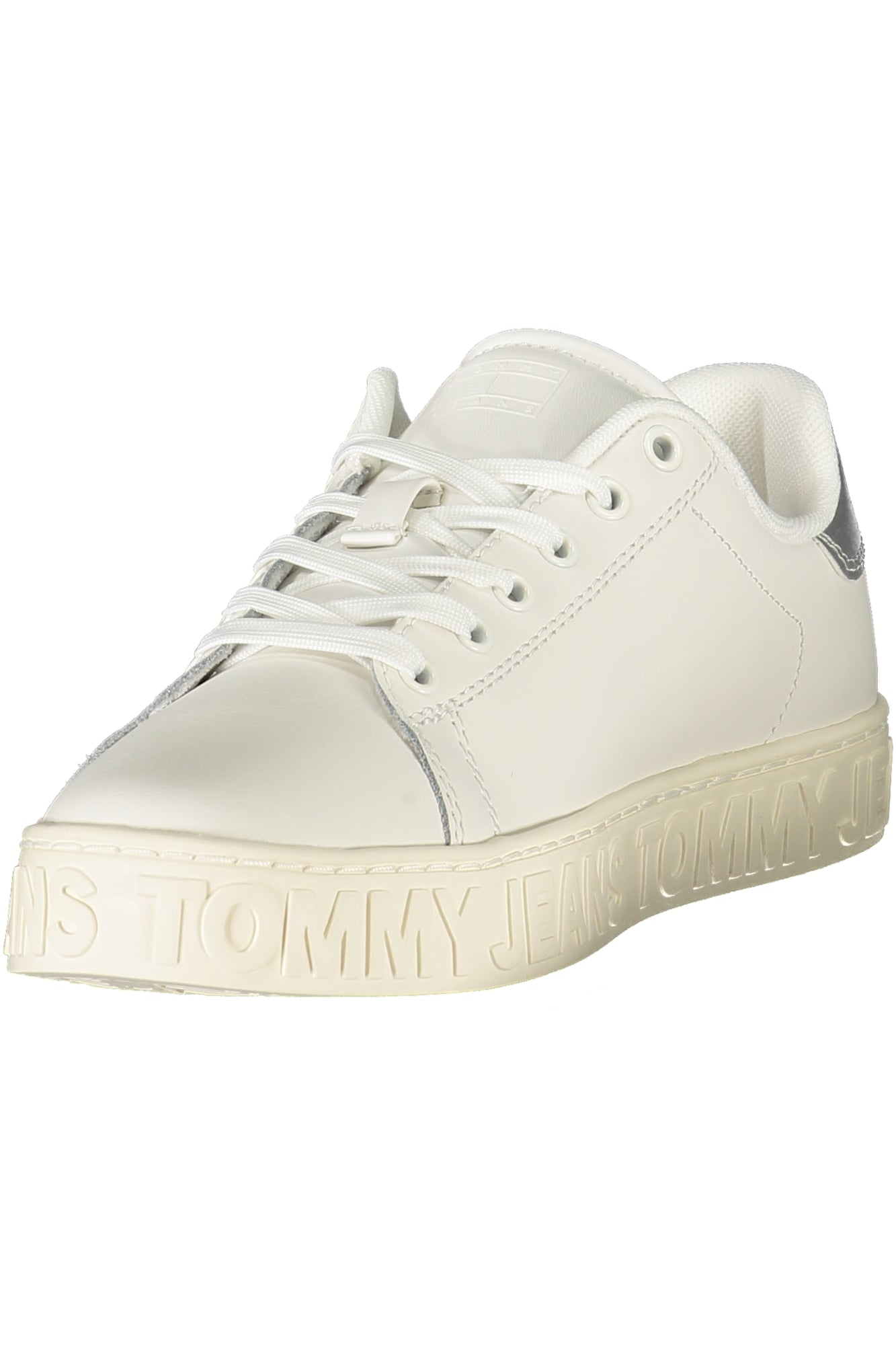 Tommy Hilfiger moteriški laisvalaikio batai – baltos spalvos, baltos spalvos, nuotrauka 3