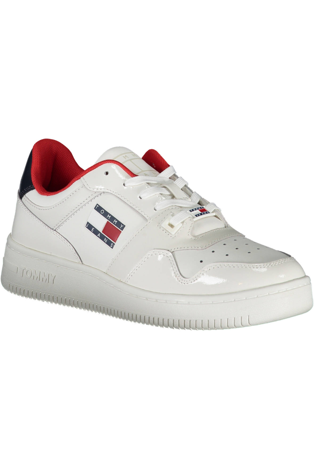 Tommy Hilfiger moteriški laisvalaikio batai – baltos spalvos, baltos spalvos, nuotrauka 3