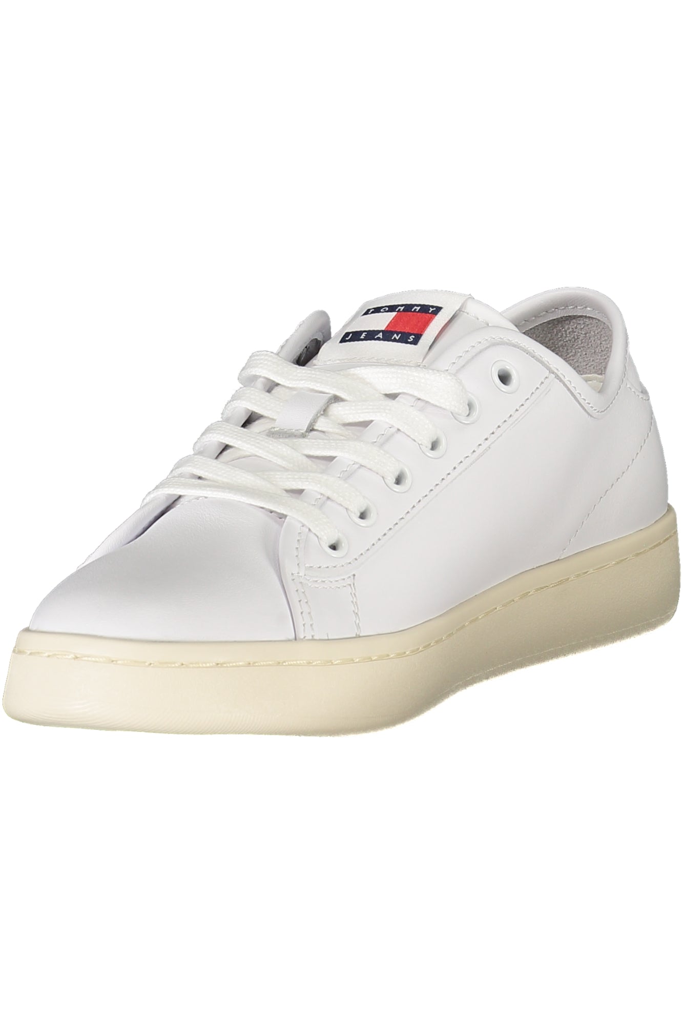 Tommy Hilfiger moteriški laisvalaikio batai – baltos spalvos, baltos spalvos, nuotrauka 3
