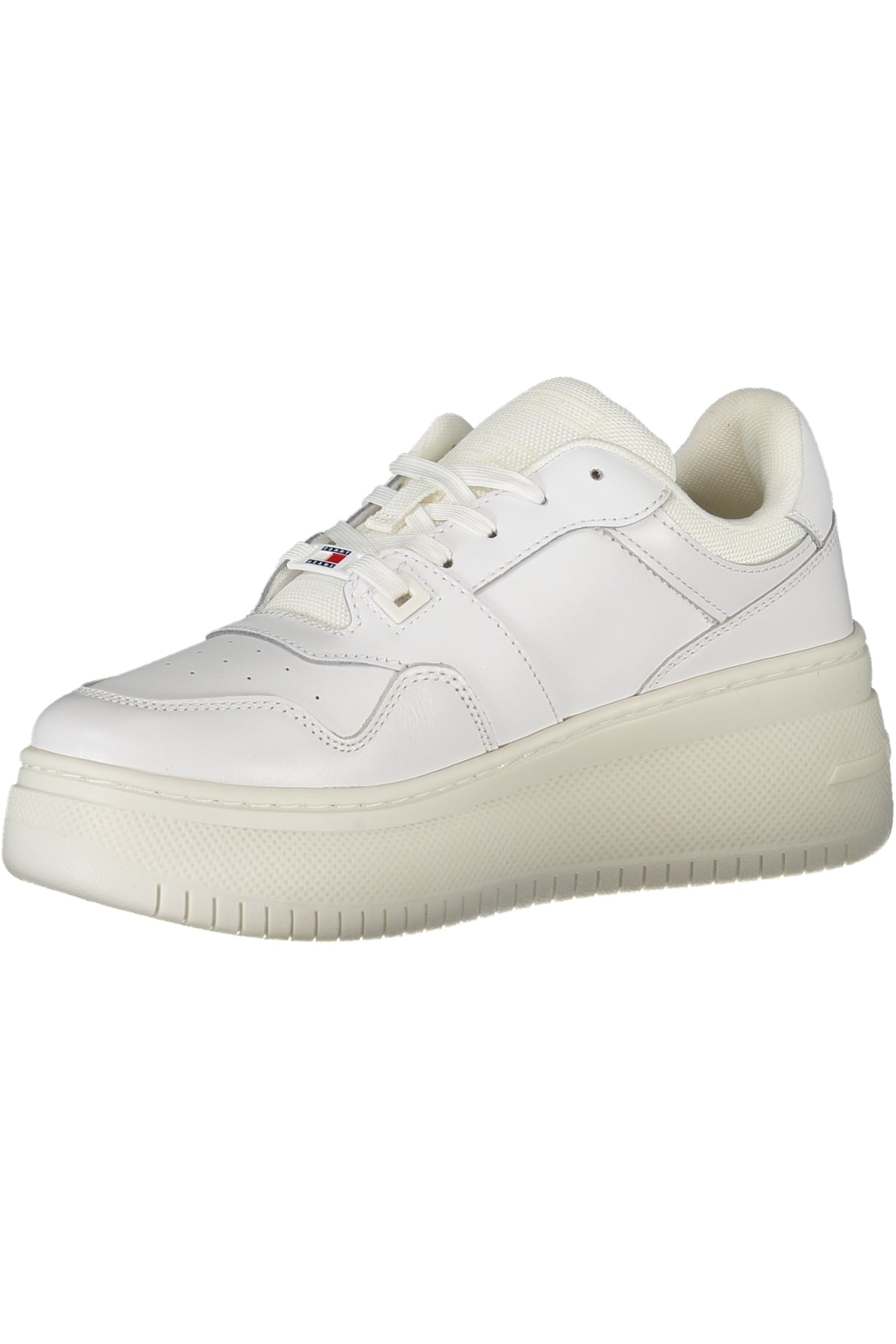 Tommy Hilfiger moteriški laisvalaikio batai – baltos spalvos, baltos spalvos, nuotrauka 3