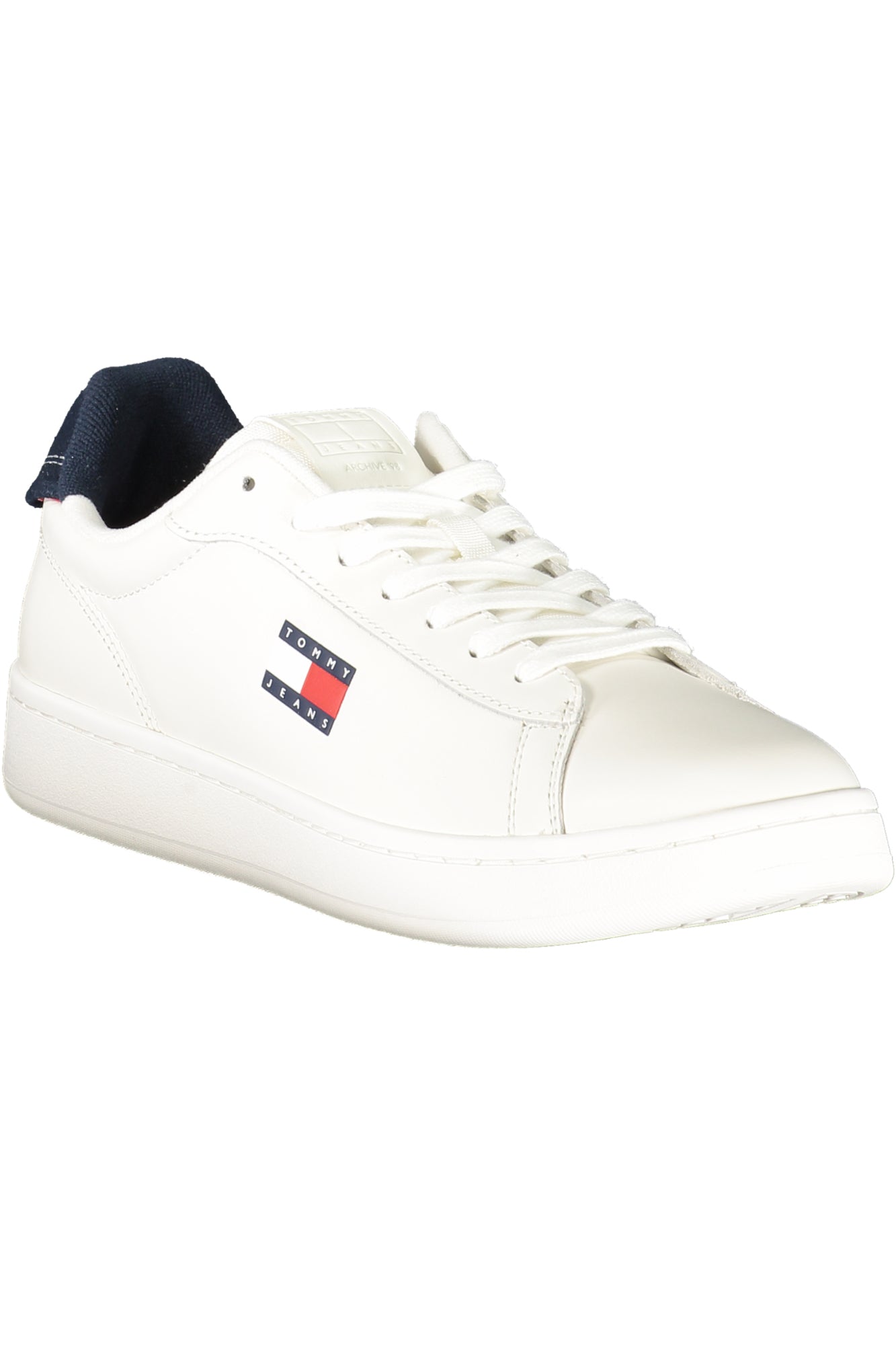 Tommy Hilfiger vyriški laisvalaikio batai – baltos spalvos, baltos spalvos, nuotrauka 2
