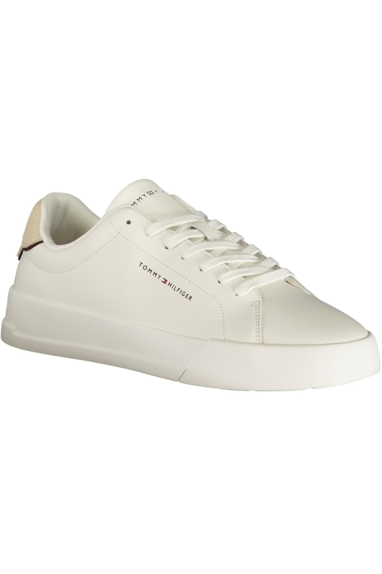 Tommy Hilfiger vyriški laisvalaikio batai – baltos spalvos, baltos spalvos, nuotrauka 2