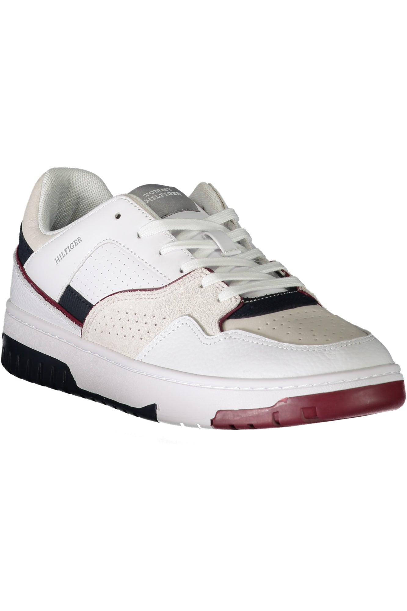 Tommy Hilfiger vyriški laisvalaikio batai – baltos spalvos, baltos spalvos, nuotrauka 2
