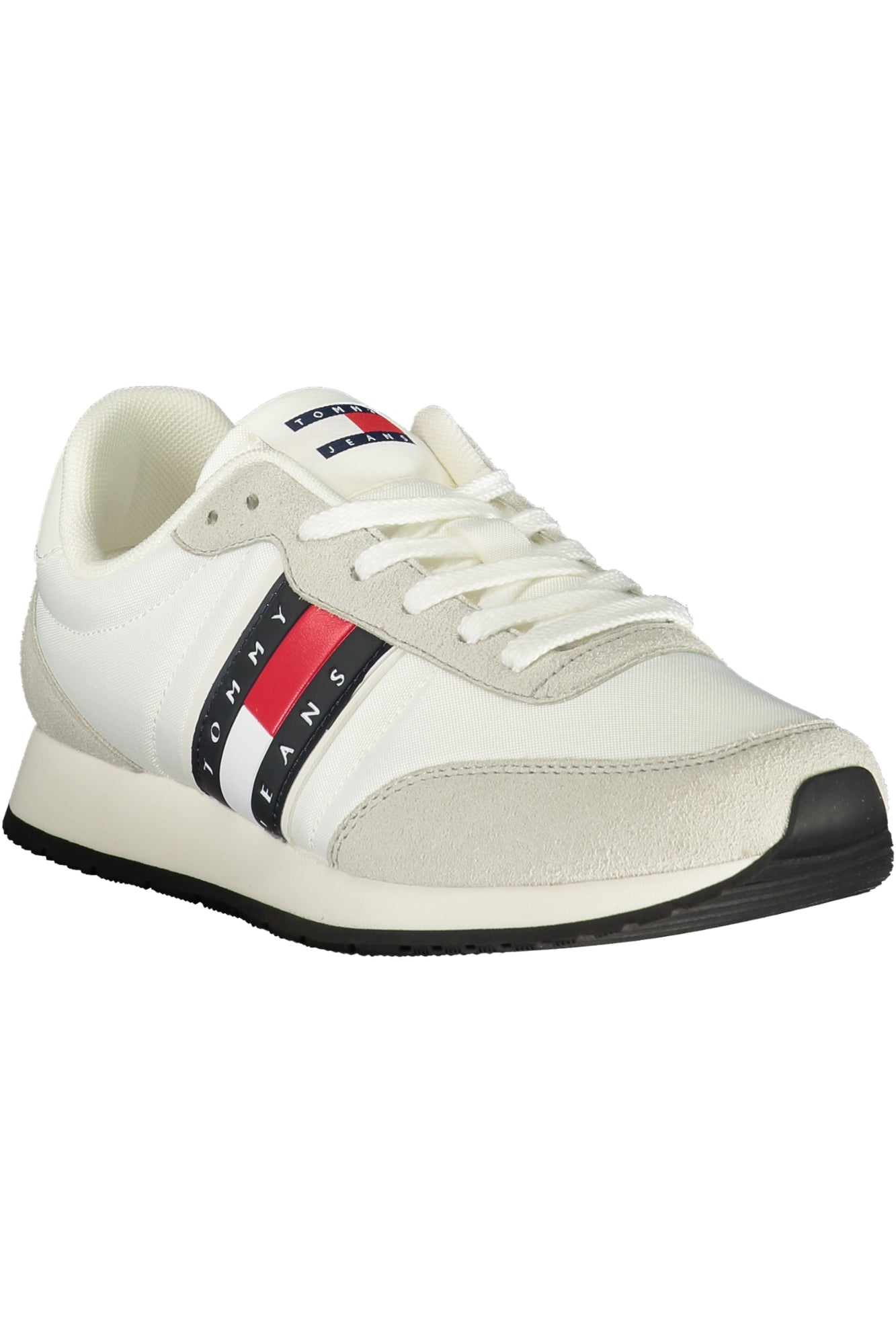 Tommy Hilfiger vyriški laisvalaikio batai – baltos spalvos, baltos spalvos, nuotrauka 2