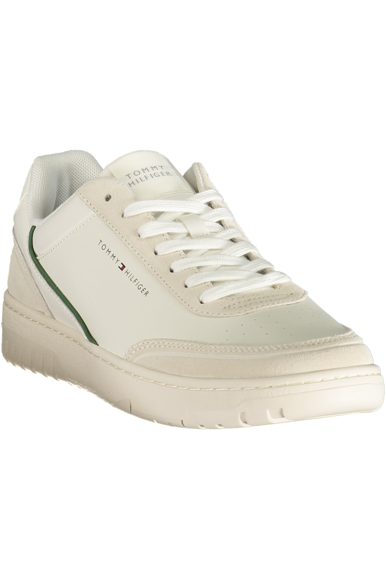 Tommy Hilfiger vyriški laisvalaikio batai – baltos spalvos, baltos spalvos, nuotrauka 2