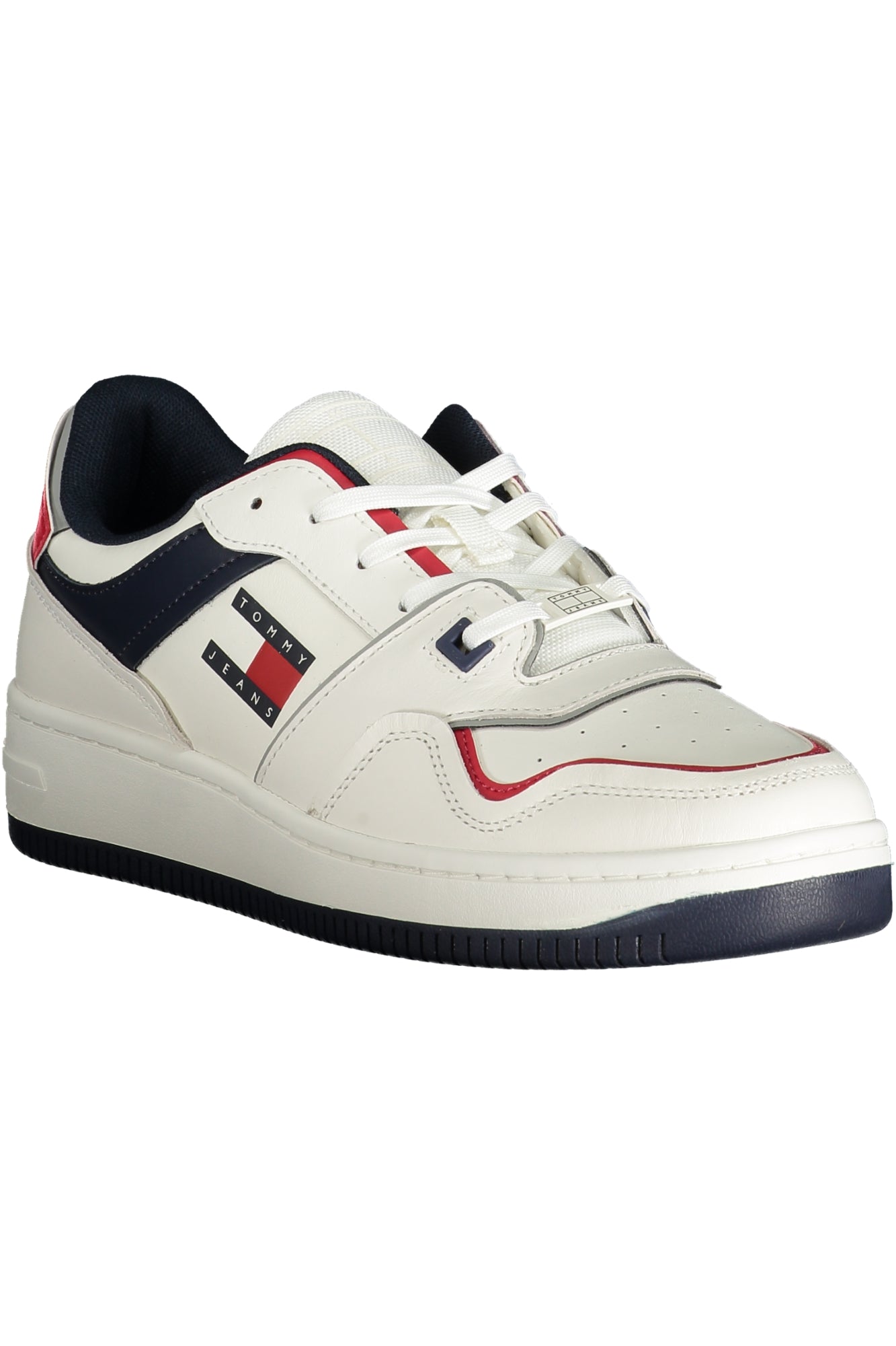 Tommy Hilfiger vyriški laisvalaikio batai – baltos spalvos, baltos spalvos, nuotrauka 2
