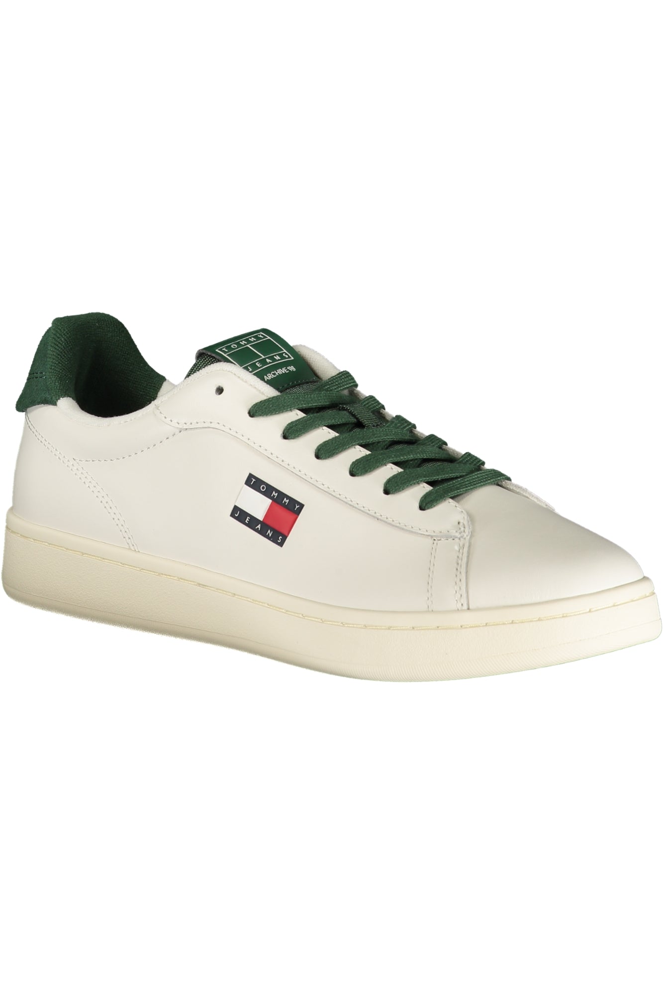Tommy Hilfiger vyriški laisvalaikio batai – baltos spalvos, baltos spalvos, nuotrauka 2
