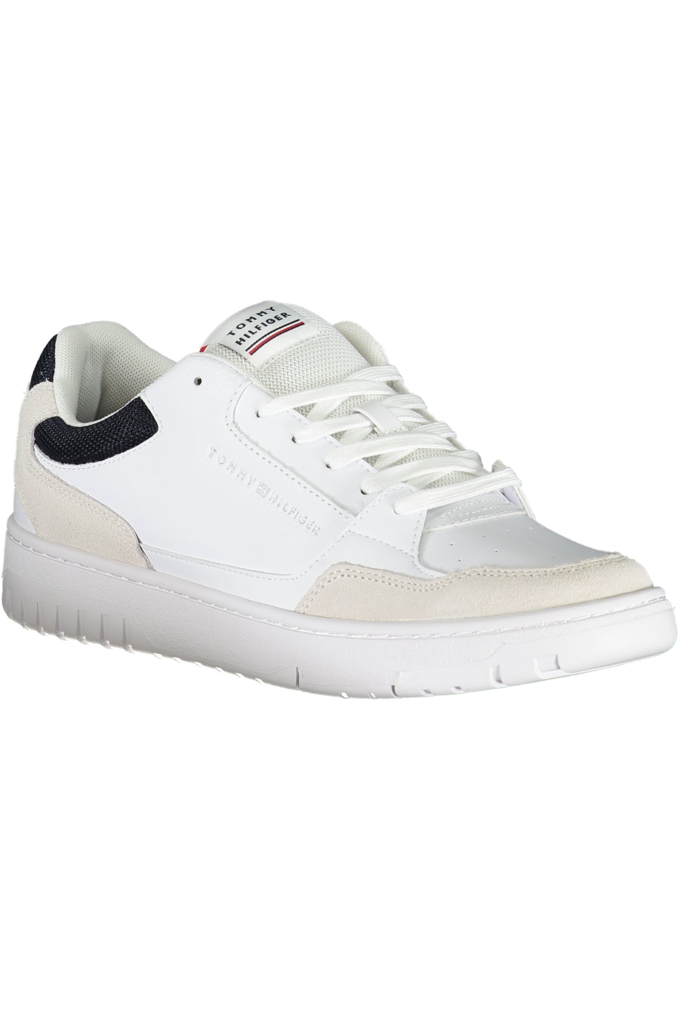 Tommy Hilfiger vyriški laisvalaikio batai – baltos spalvos, baltos spalvos, nuotrauka 2