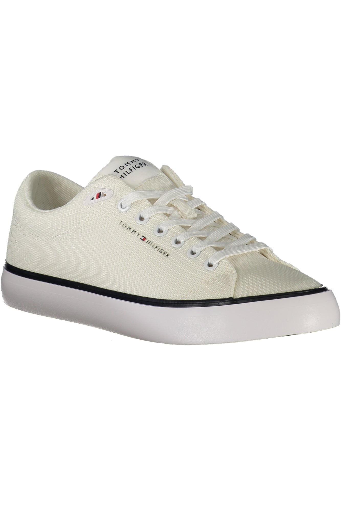 Tommy Hilfiger vyriški laisvalaikio batai – baltos spalvos, baltos spalvos, nuotrauka 2