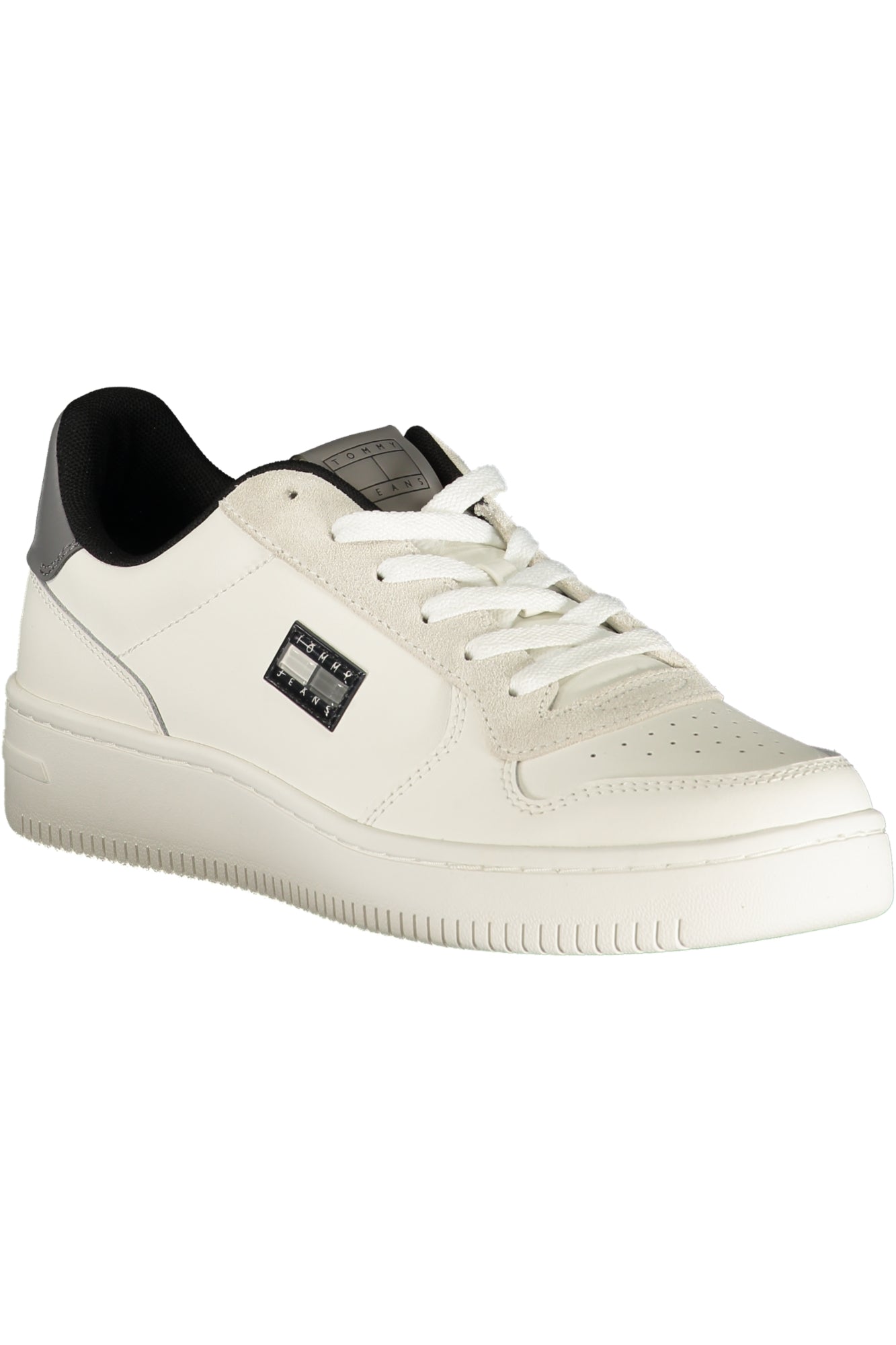 Tommy Hilfiger vyriški laisvalaikio batai – baltos spalvos, baltos spalvos, nuotrauka 2