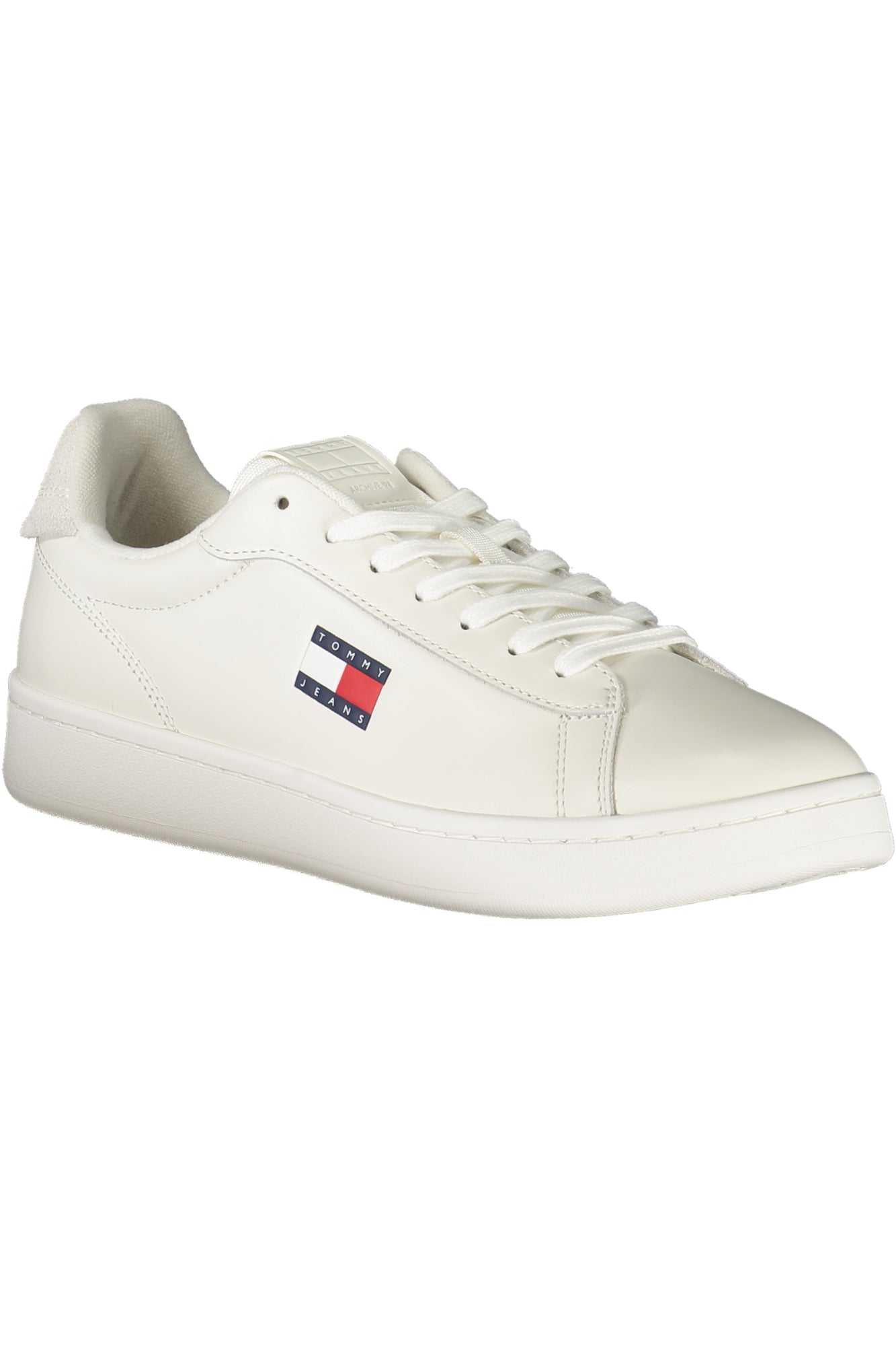 Tommy Hilfiger vyriški laisvalaikio batai – baltos spalvos, baltos spalvos, nuotrauka 2