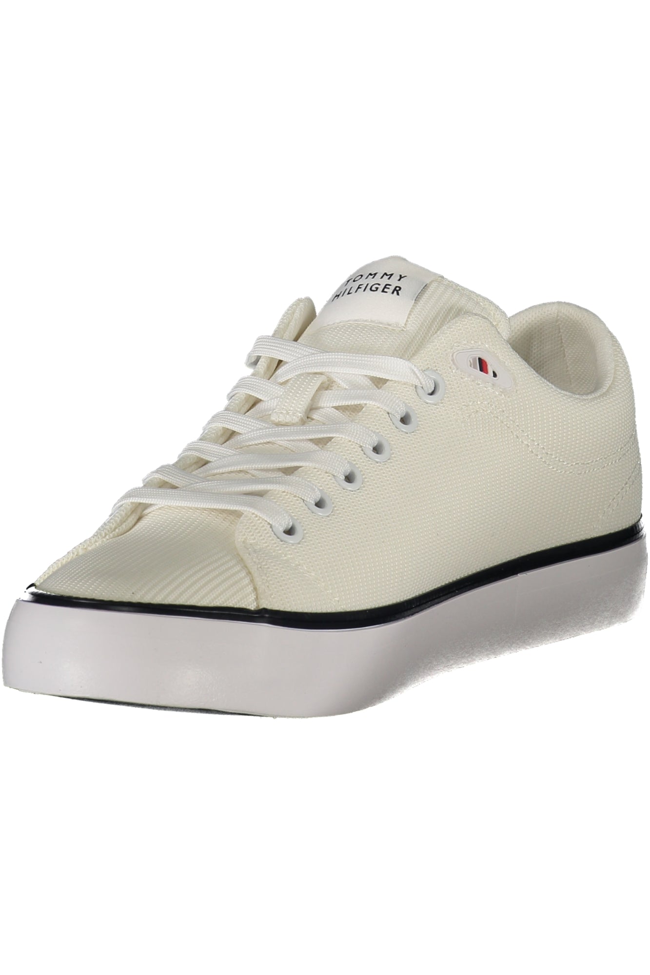 Tommy Hilfiger vyriški laisvalaikio batai – baltos spalvos, baltos spalvos, nuotrauka 3