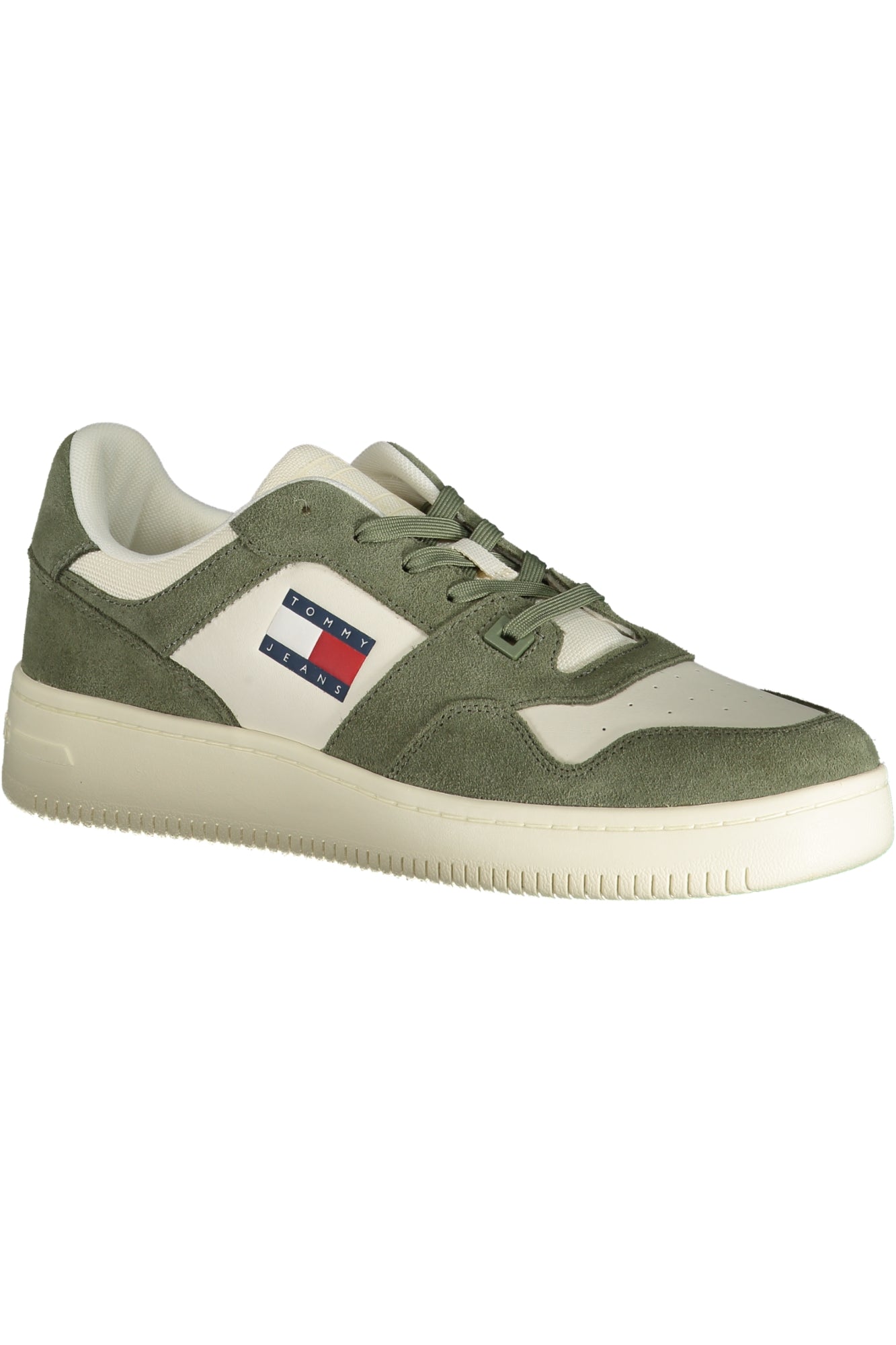 Tommy Hilfiger vyriški laisvalaikio batai – žalia spalvos, žalia spalva, nuotrauka 2