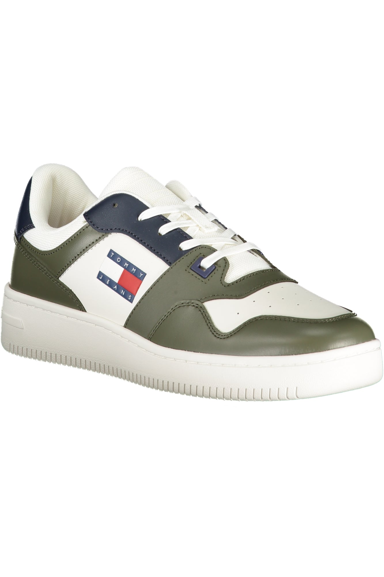 Tommy Hilfiger vyriški laisvalaikio batai – žalia spalvos, žalia spalva, nuotrauka 2