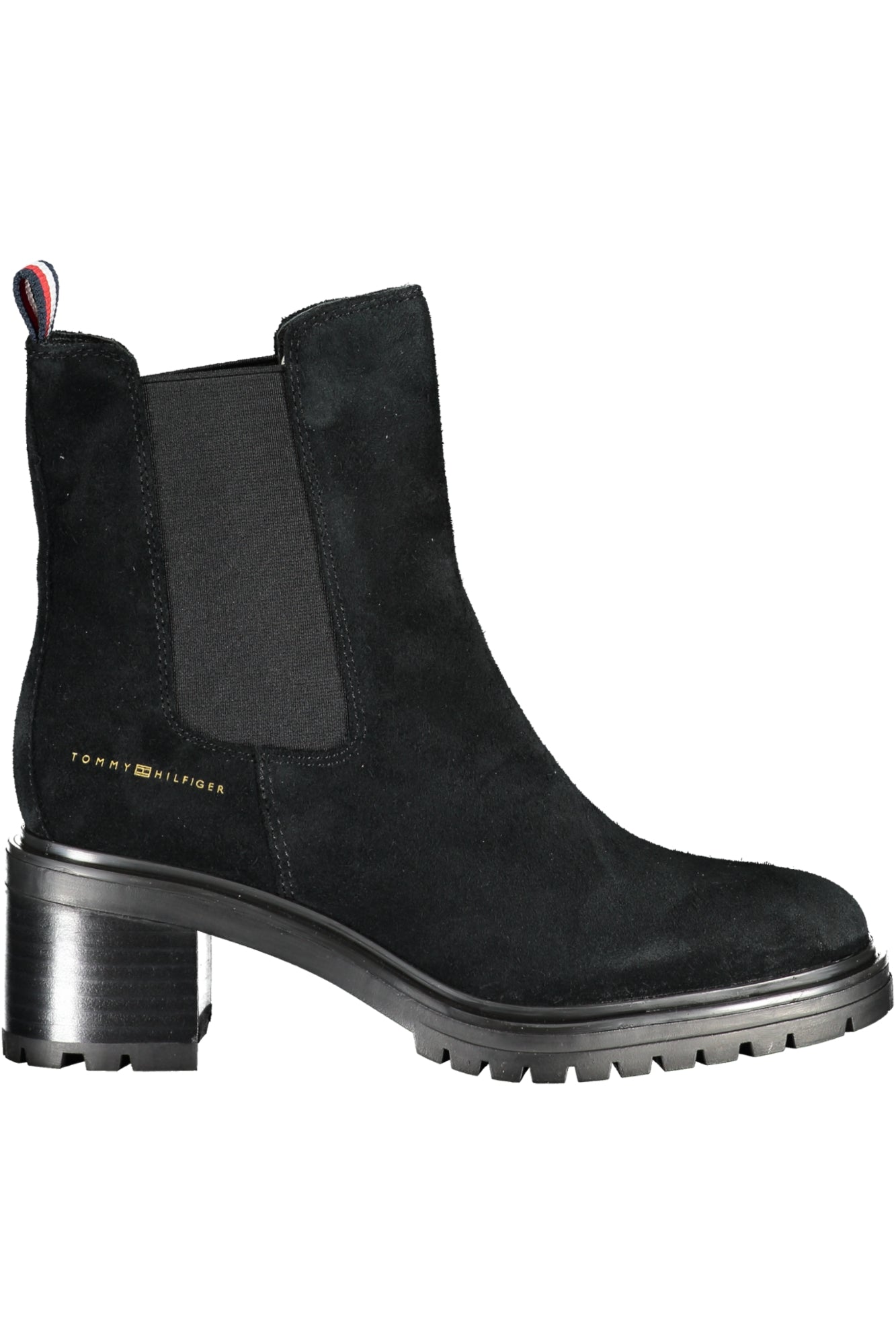 Tommy Hilfiger moteriški aulinukai – juoda spalvos, juoda spalva