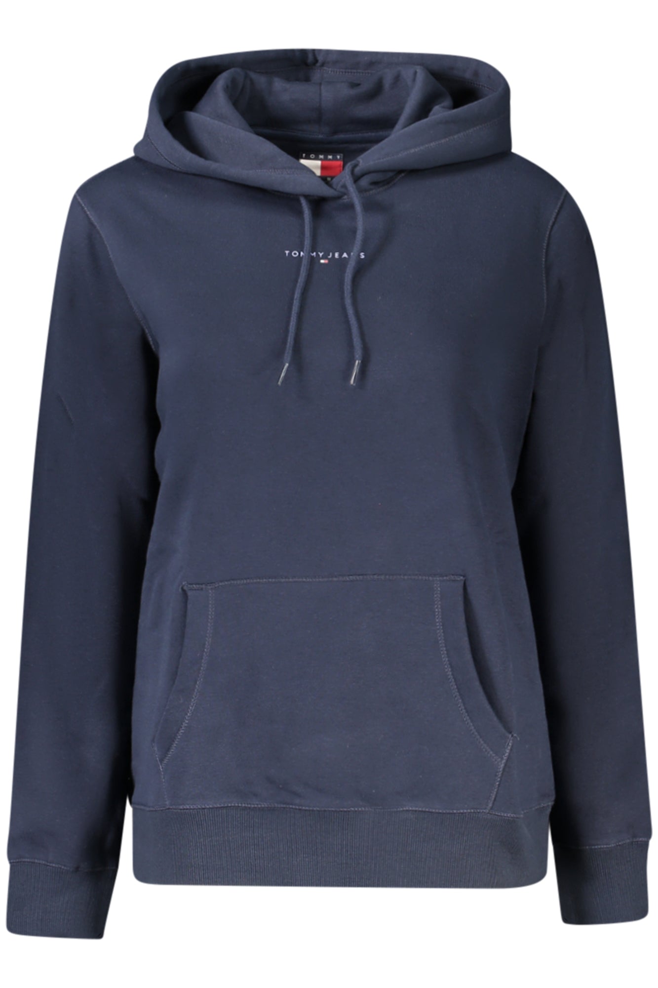 Tommy Hilfiger moteriškas džemperis – mėlynos spalvos, mėlynos spalvos