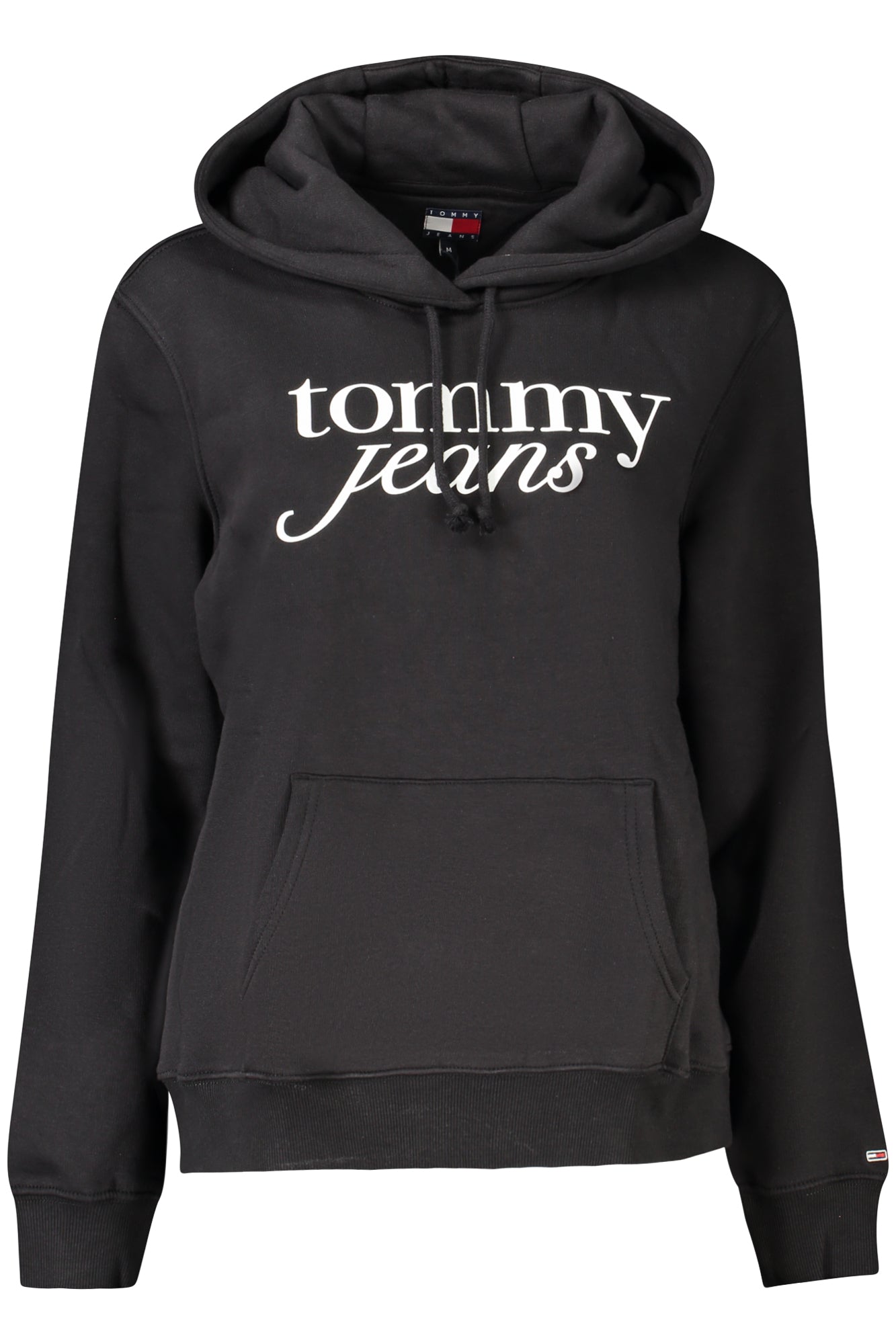 Tommy Hilfiger moteriškas džemperis – juoda spalvos, juoda spalva
