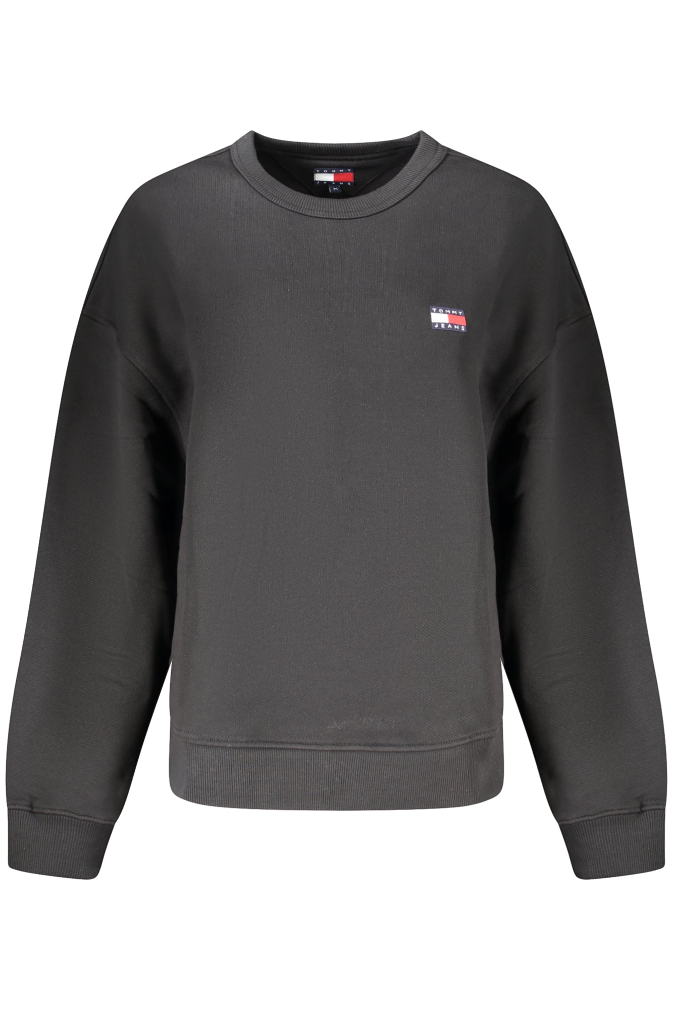 Tommy Hilfiger moteriškas džemperis – juoda spalvos, juoda spalva