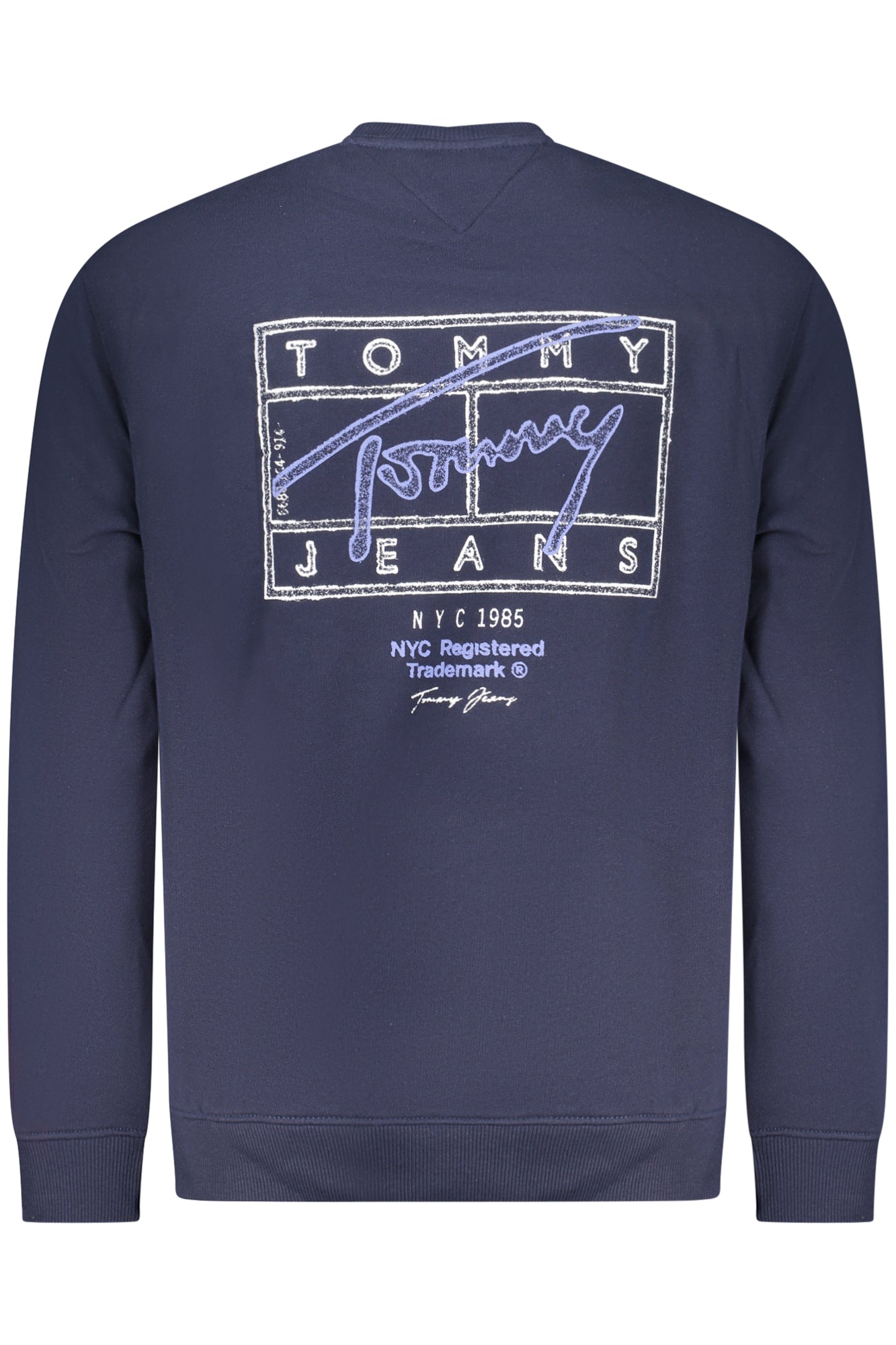 Tommy Hilfiger vyriškas džemperis – mėlyna spalvos, mėlyna spalva, nuotrauka 2