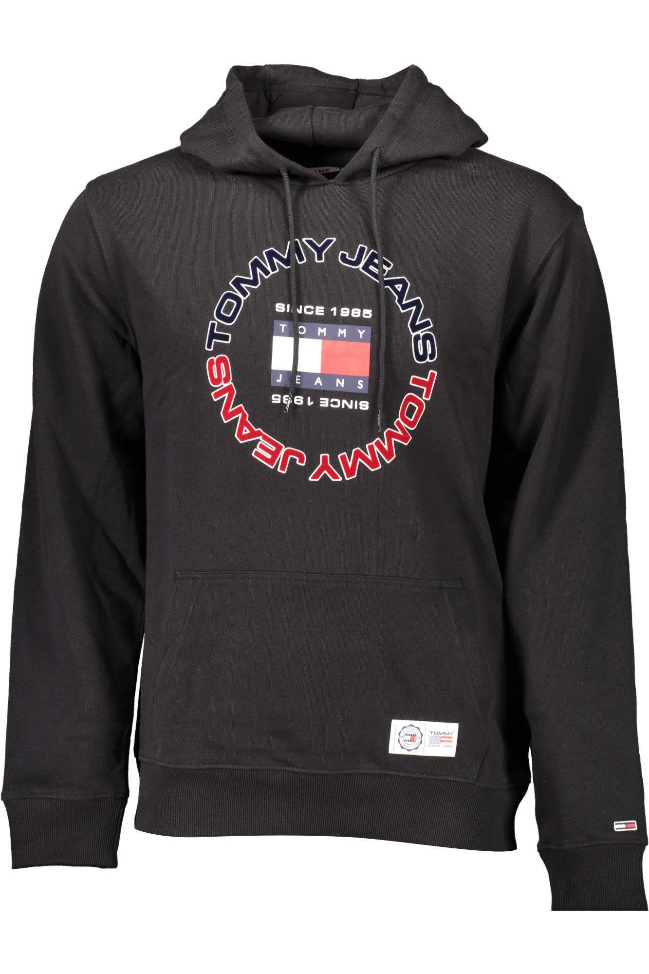 Tommy Hilfiger vyriškas džemperis – juoda spalvos, juoda spalva