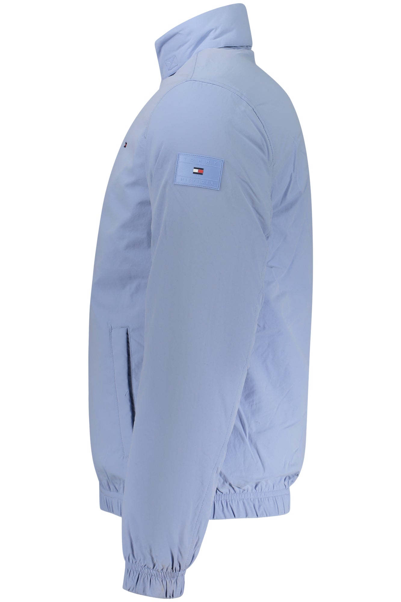 Tommy Hilfiger vaikiška striukė – azzurro spalvos, azzurro spalva, nuotrauka 3