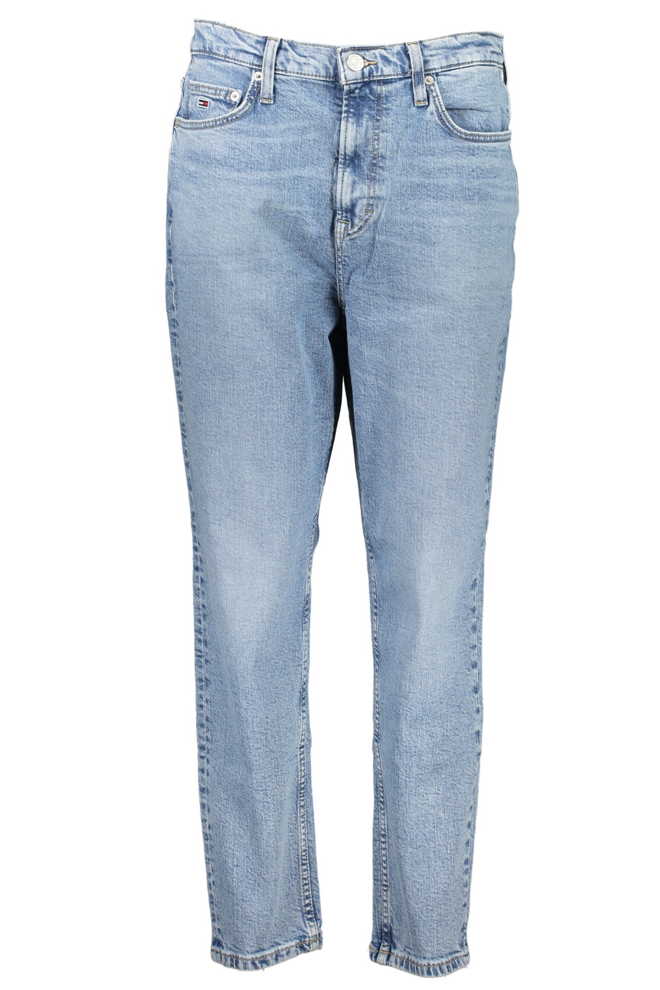 Tommy Hilfiger moteriški džinsai – azzurro spalvos, azzurro spalva