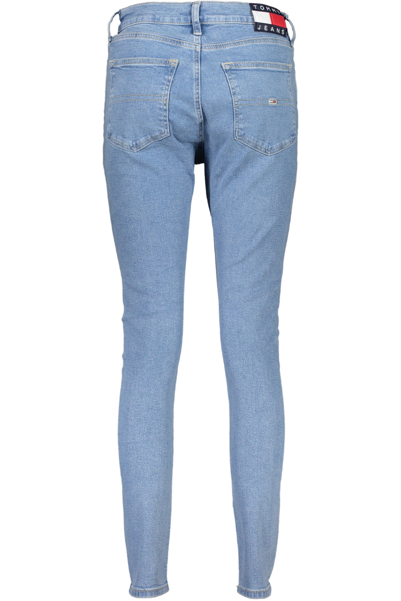Tommy Hilfiger moteriški džinsai – azzurro spalvos, azzurro spalva, nuotrauka 3