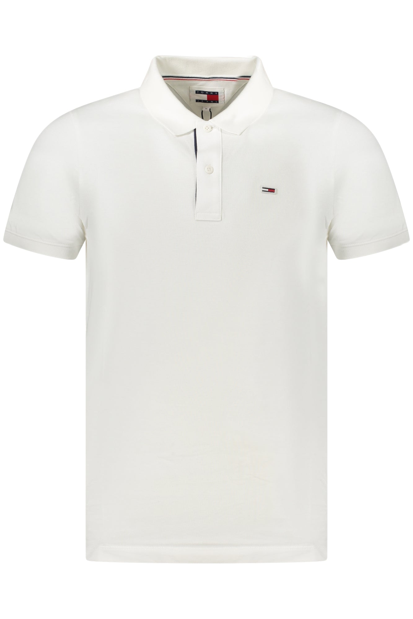 Tommy Hilfiger vyriški polo marškinėliai – baltos spalvos, baltos spalvos