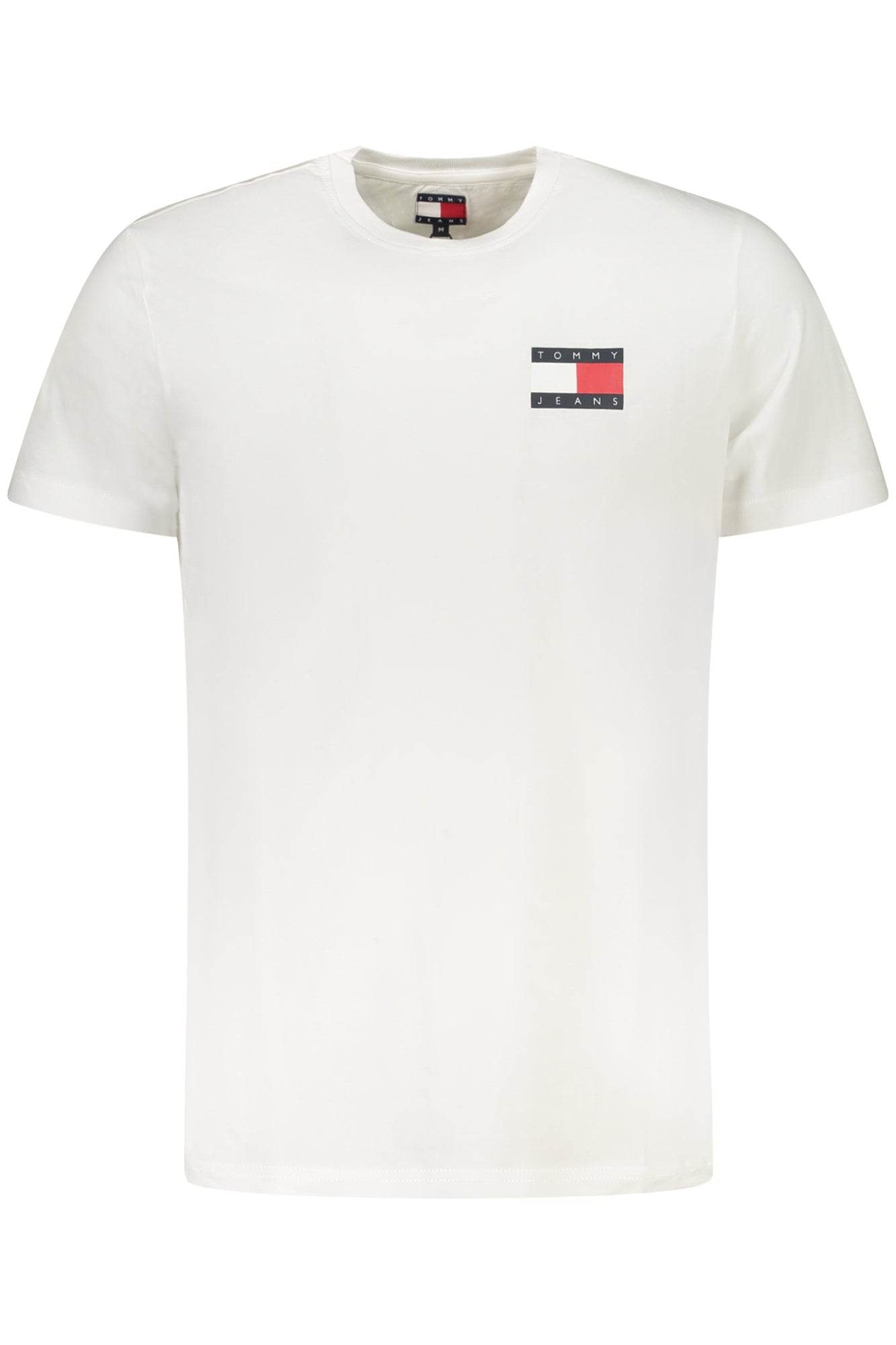 Tommy Hilfiger vyriški marškinėliai – baltos spalvos, baltos spalvos