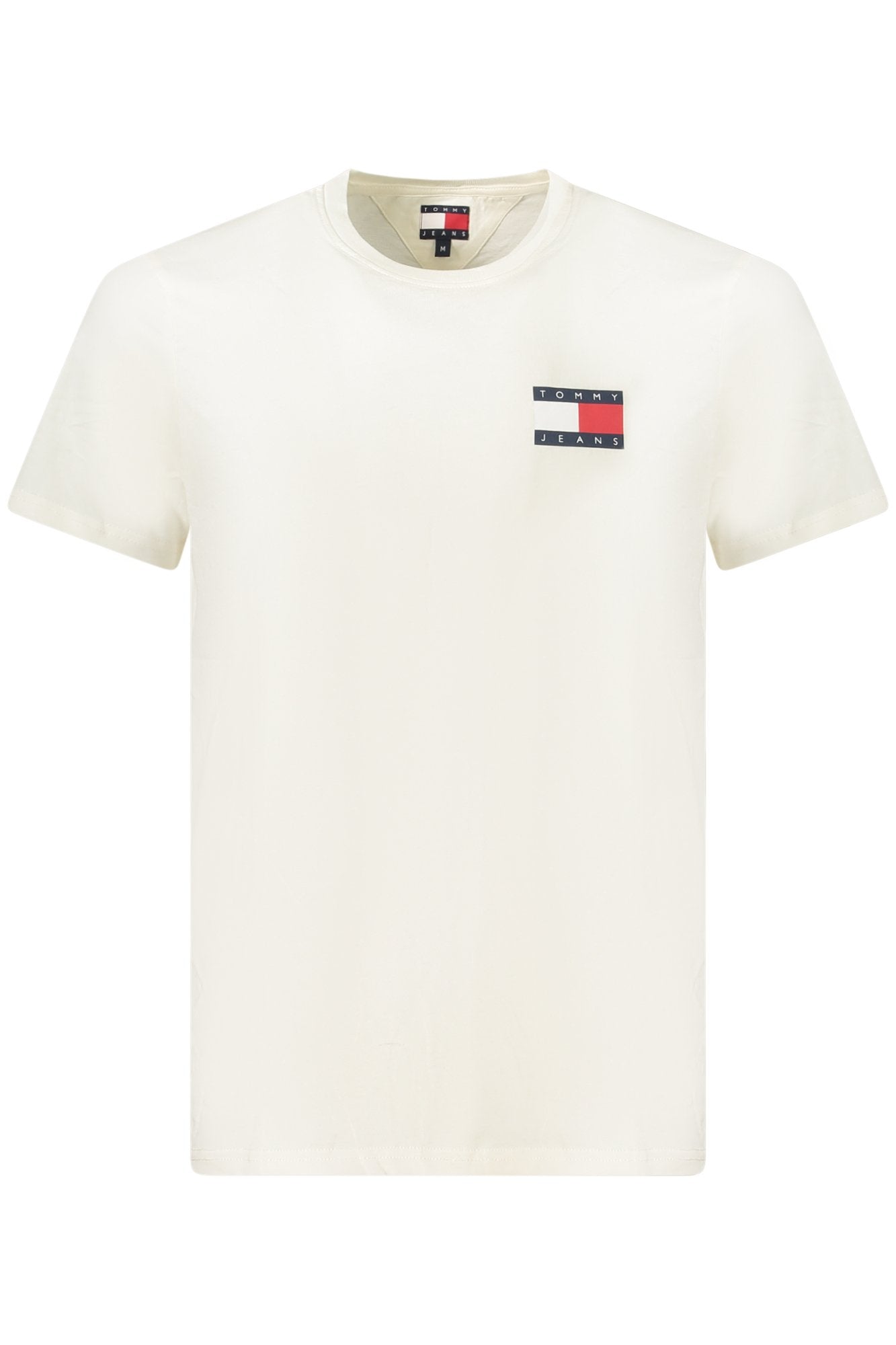 Tommy Hilfiger vyriški marškinėliai – balta spalvos, balta spalva