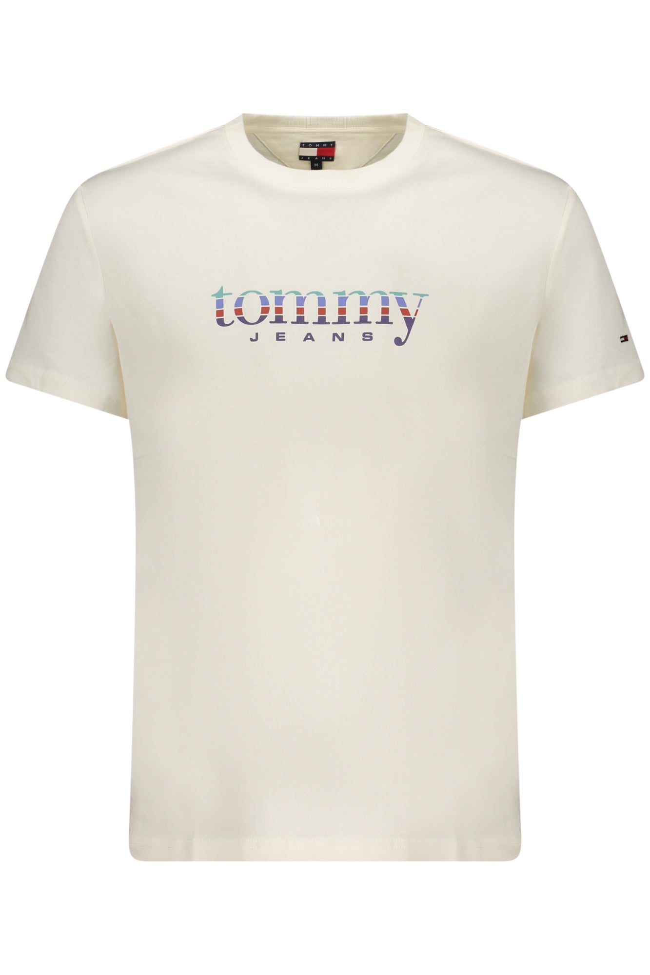 Tommy Hilfiger vyriški marškinėliai – baltos spalvos, baltos spalvos