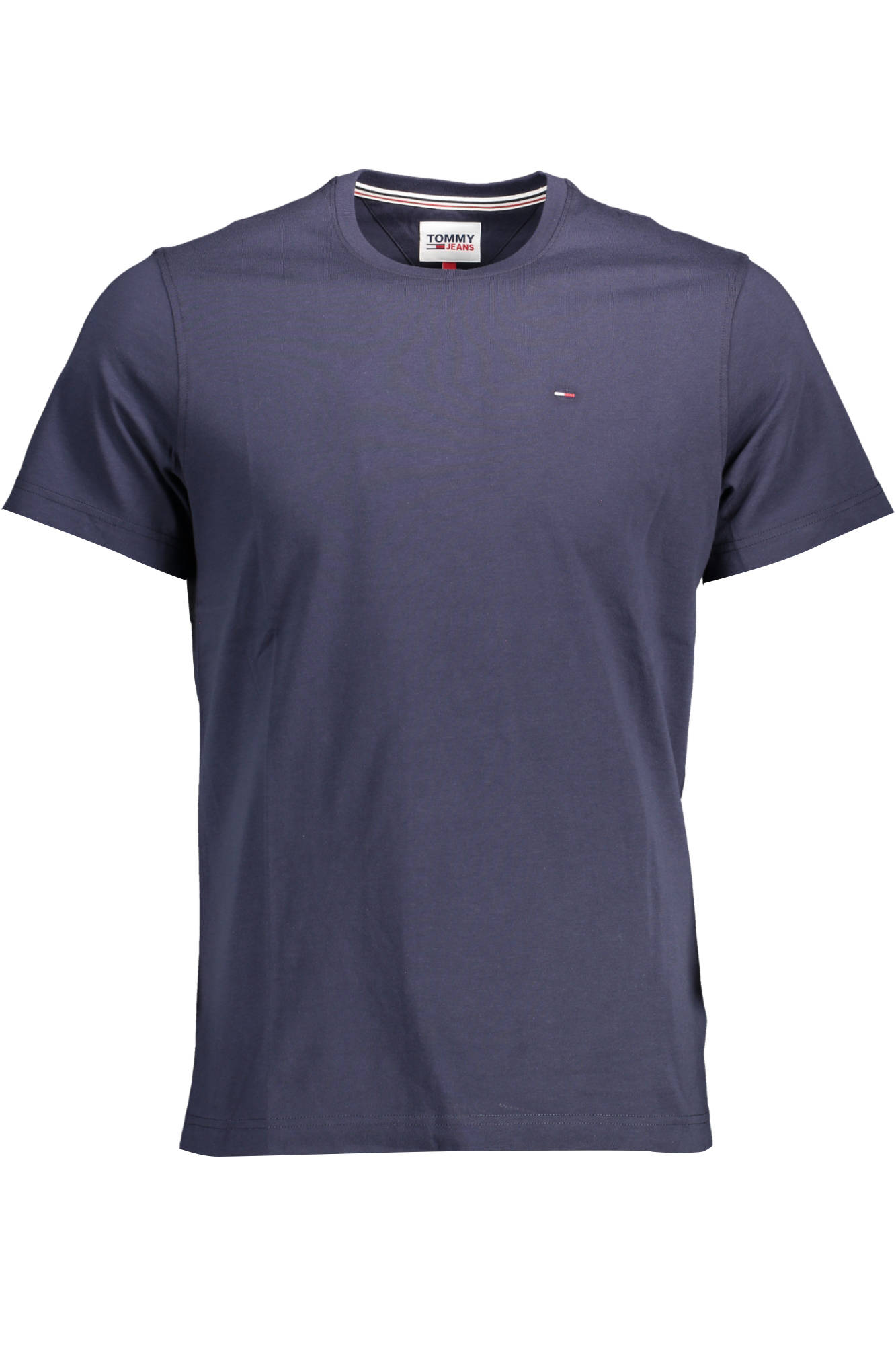 Tommy Hilfiger vyriški marškinėliai – mėlynos spalvos, mėlynos spalvos