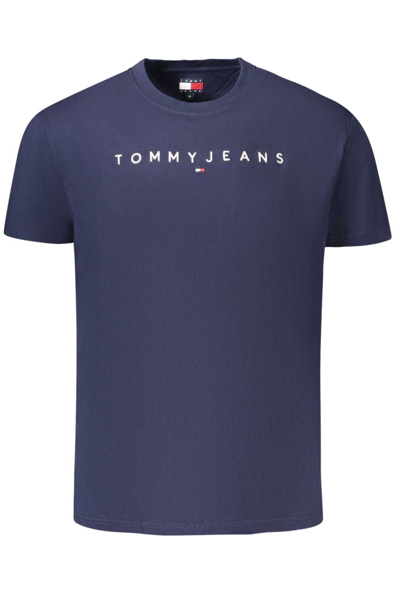 Tommy Hilfiger vyriški marškinėliai – mėlynos spalvos, mėlynos spalvos