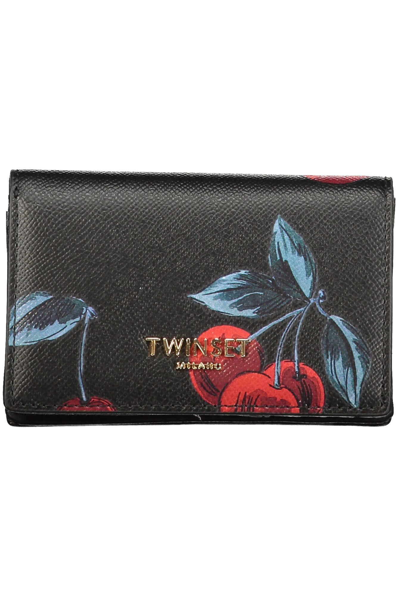 Twinset moteriška piniginė – juodos spalvos, juodos spalvos