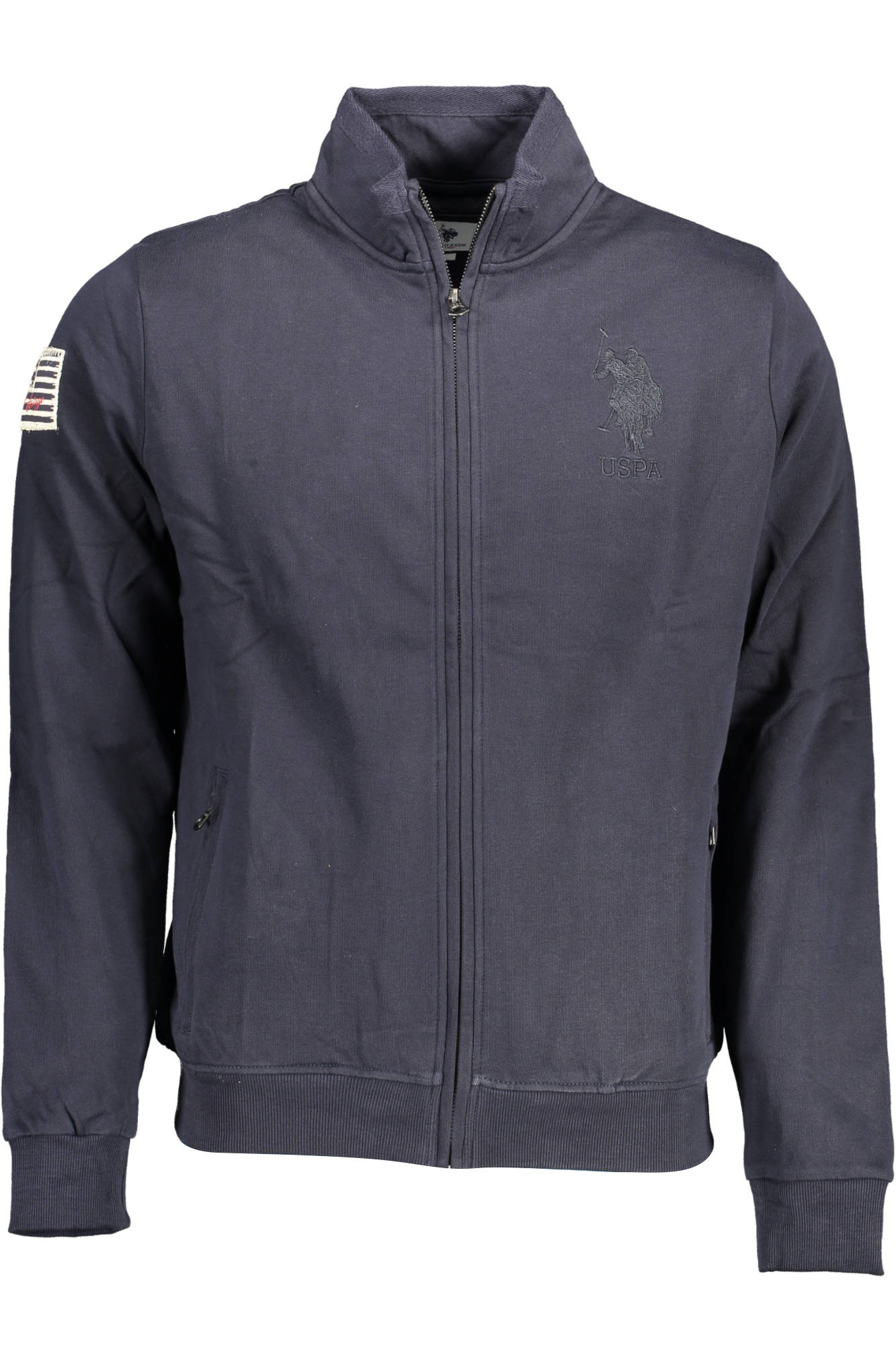 U.S. Polo Assn. vyriškas džemperis – mėlyna spalvos, mėlyna spalva